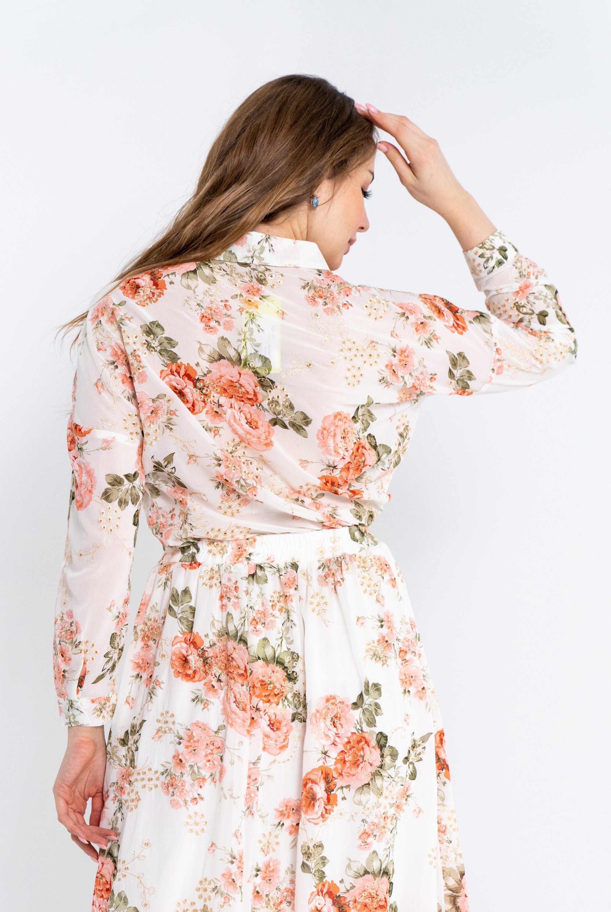 ميكا فستان مورد شفاف مخصر كم طويل نسائي