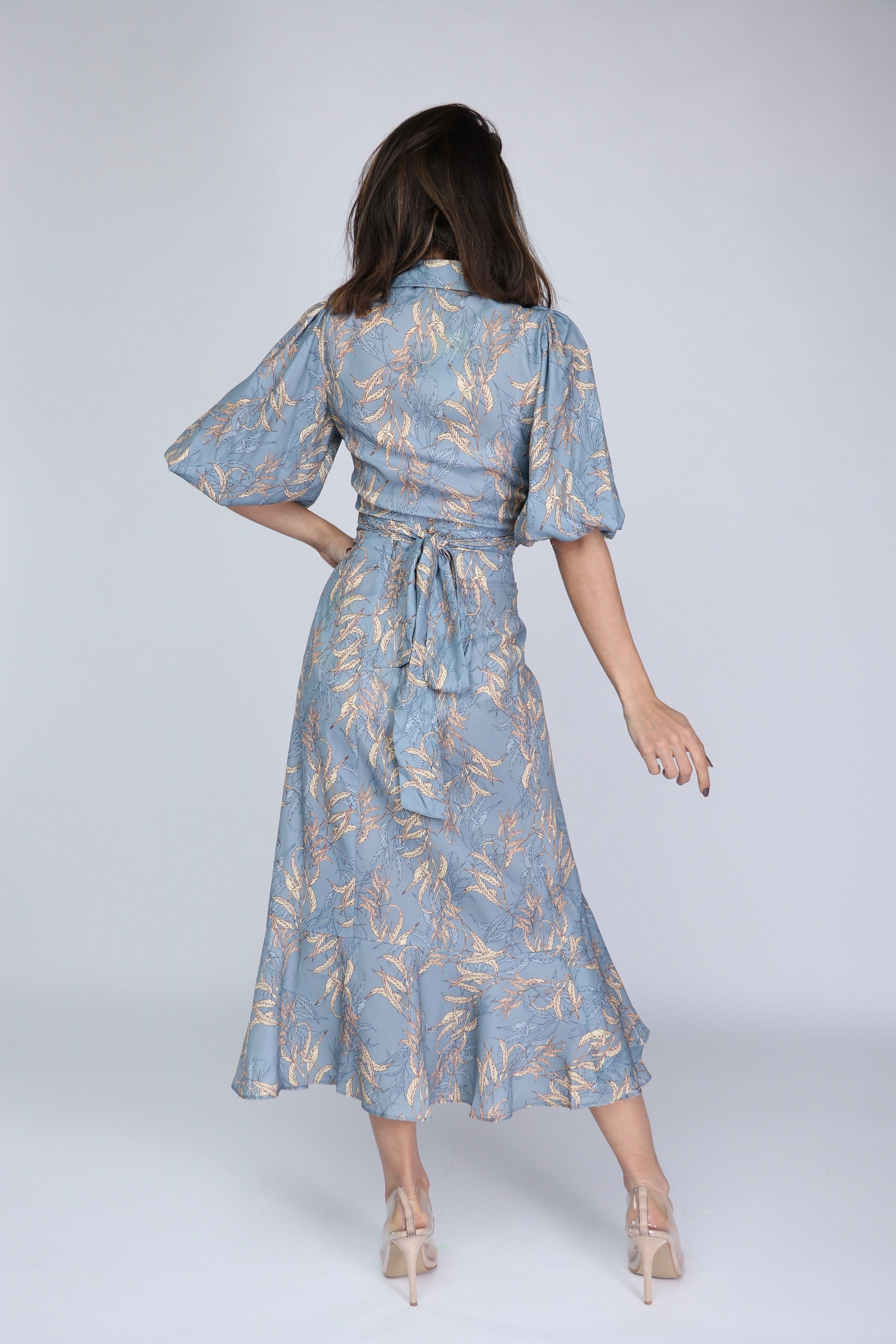 ميكا بلوزة مشجرة 3/4 كم بف