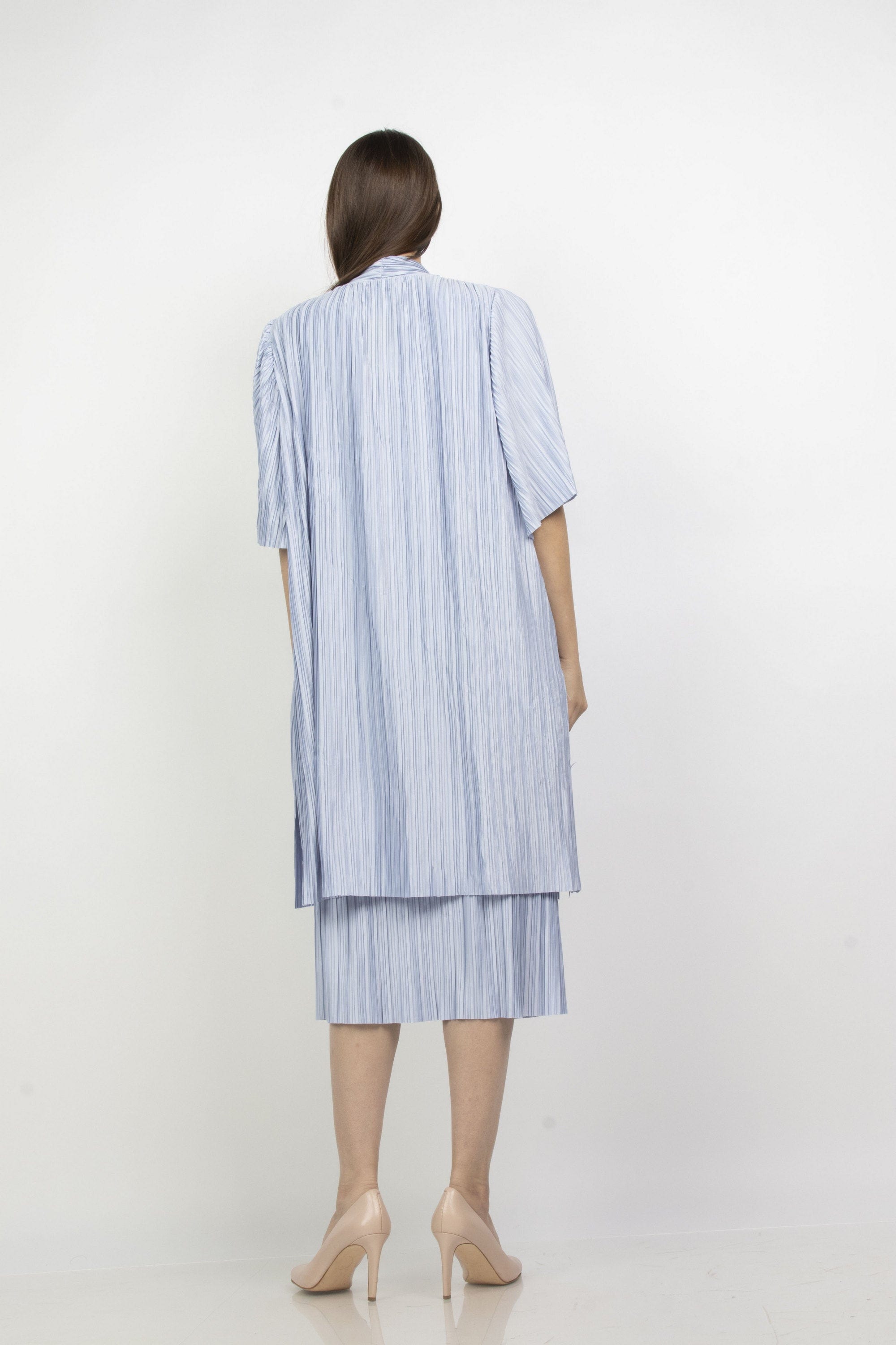 ميكا كارديجان بليسيه نص كم واسع طويل نسائي