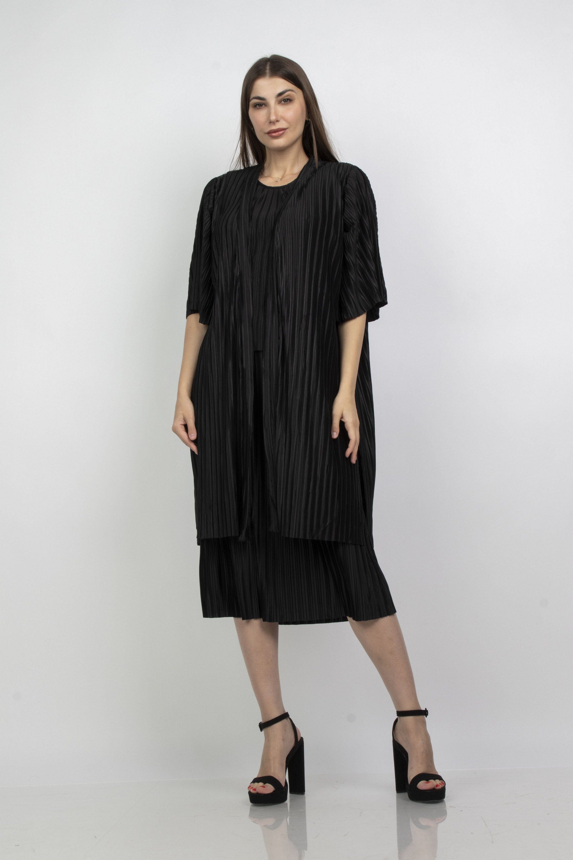 ميكا كارديجان بليسيه نص كم واسع طويل نسائي