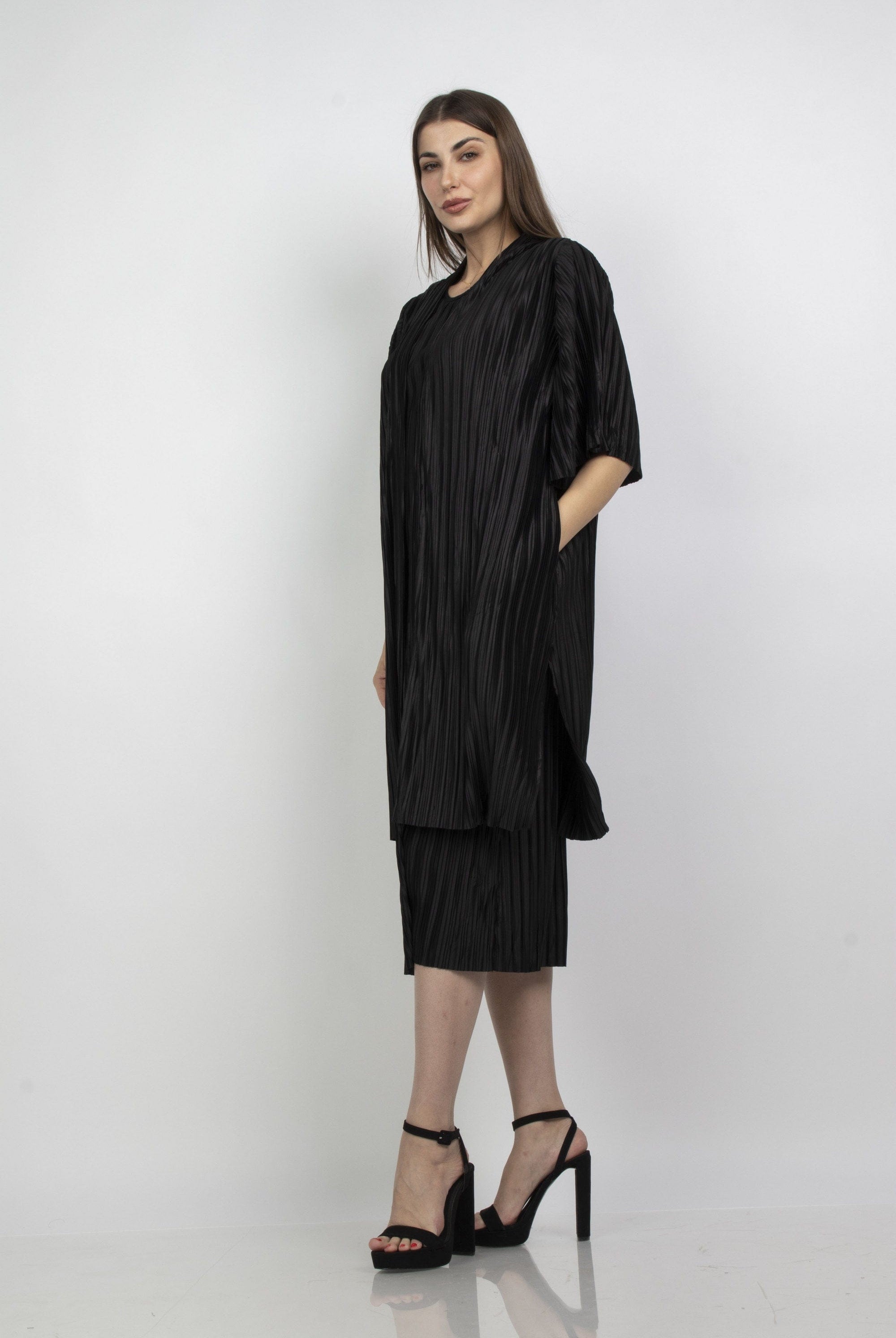 ميكا كارديجان بليسيه نص كم واسع طويل نسائي