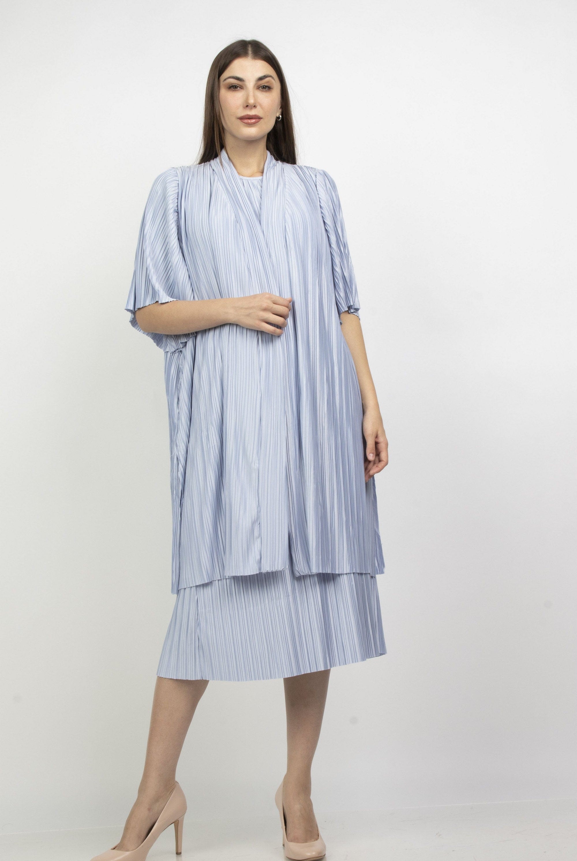 ميكا كارديجان بليسيه نص كم واسع طويل نسائي