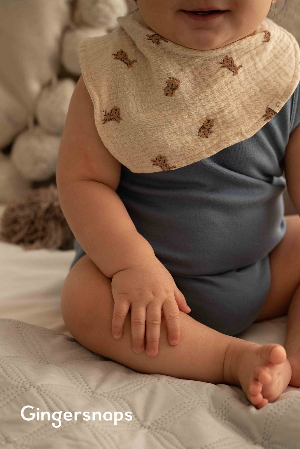 جينجرسنابس مريلة أطفال منقوشة متعدد الألوان