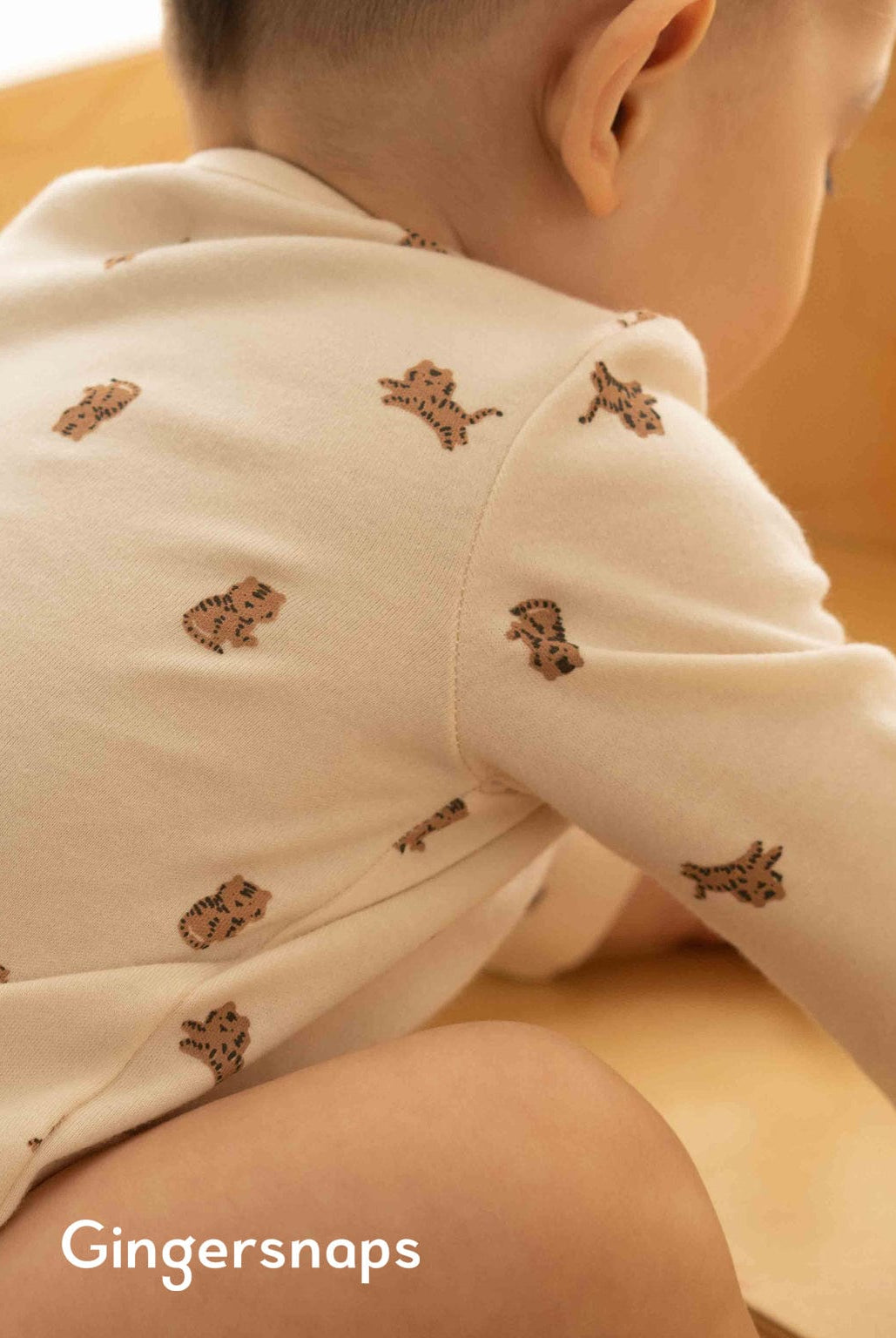 جينجرسنابس طقم سالوبيت كم طويل مواليد قطعتين أولادي للرضع متعدد الألوان