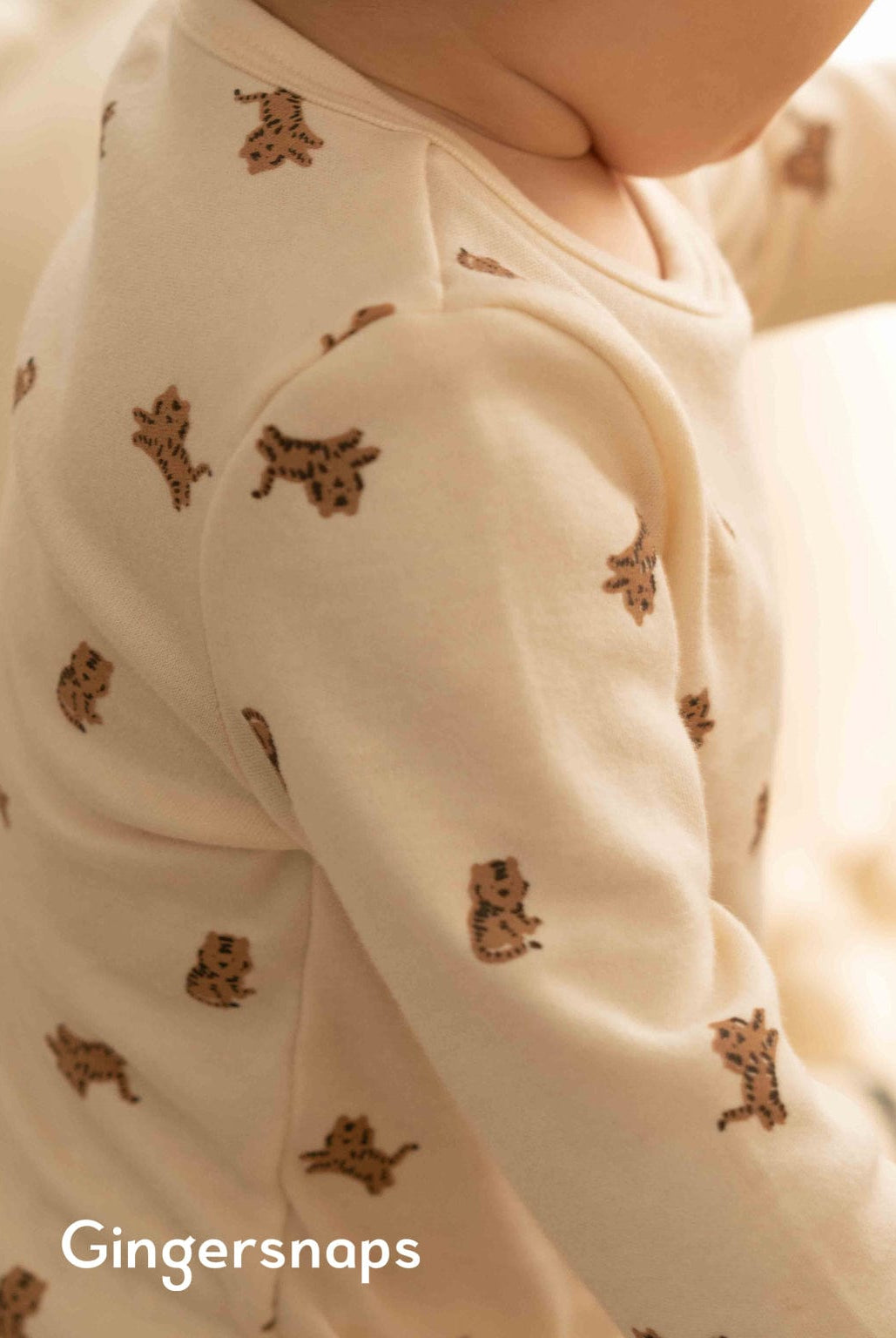 جينجرسنابس طقم سالوبيت كم طويل مواليد قطعتين أولادي للرضع متعدد الألوان