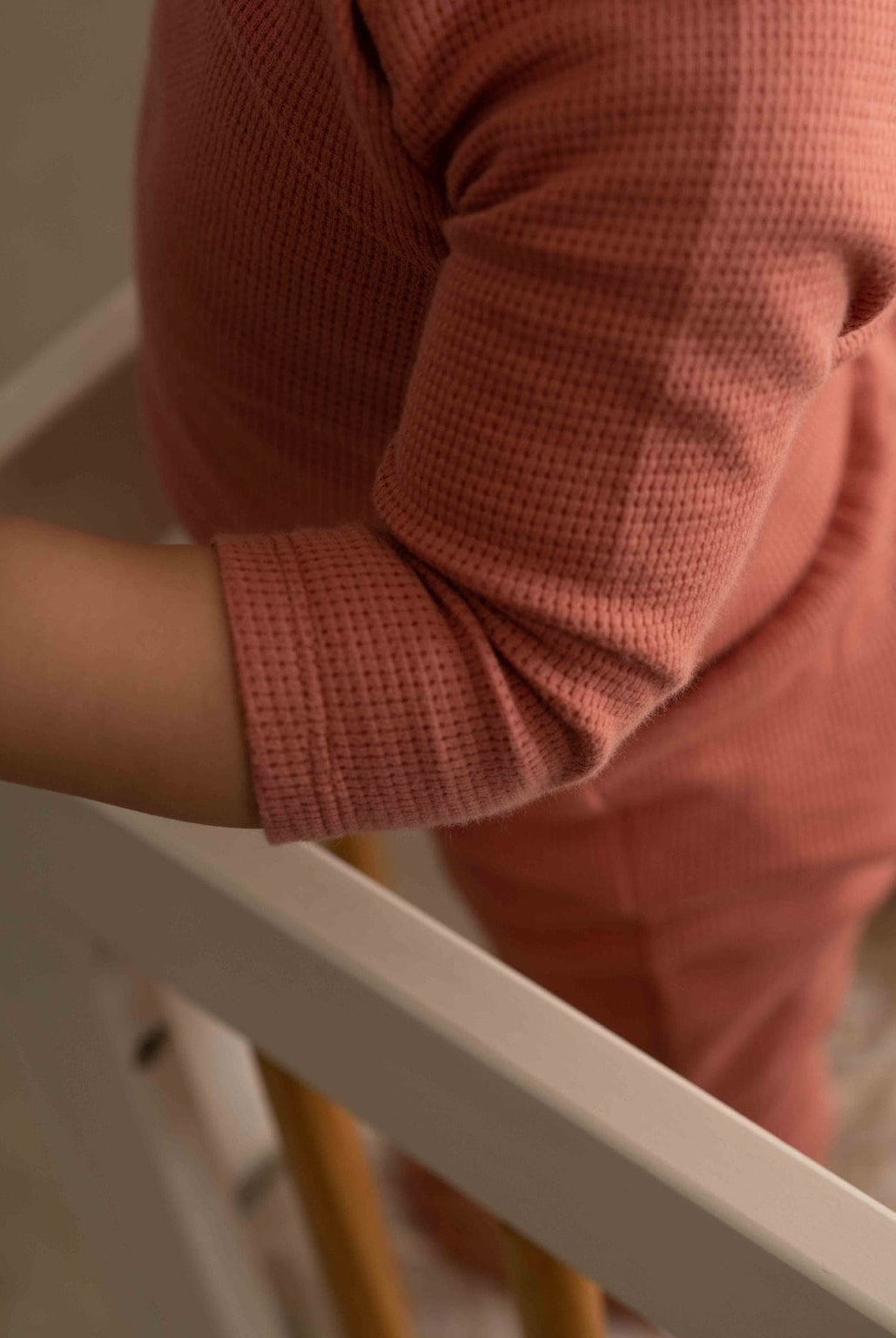 جينجرسنابس طقم مواليد تيشيرت وبنطلون سادة بني