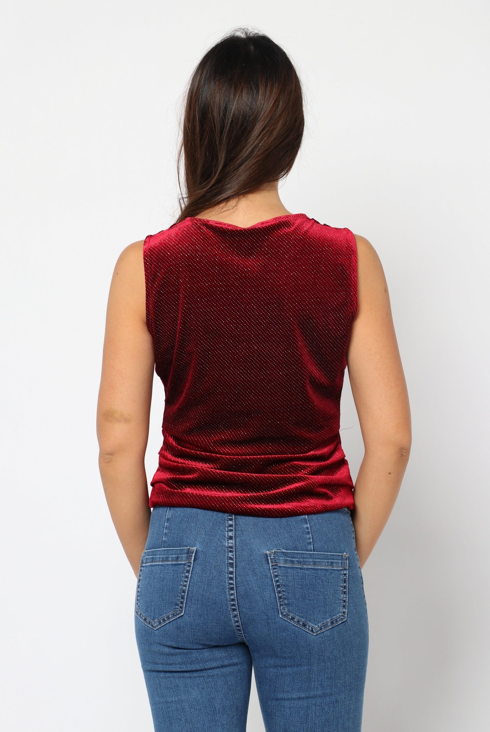 نتشي بلوزة سواريه كت بفتحة صدر سبعة نسائي