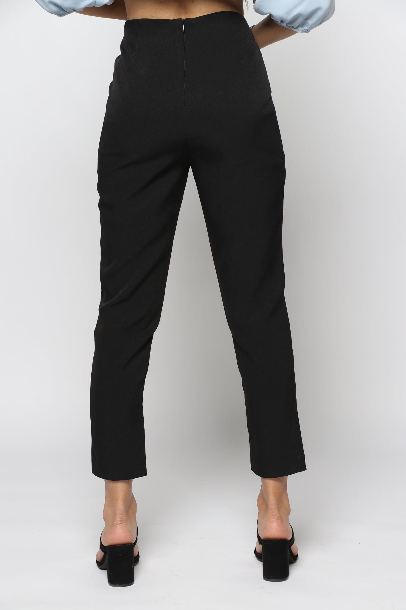 نتشي بنطلون سادة كلاسيك طويل نسائي