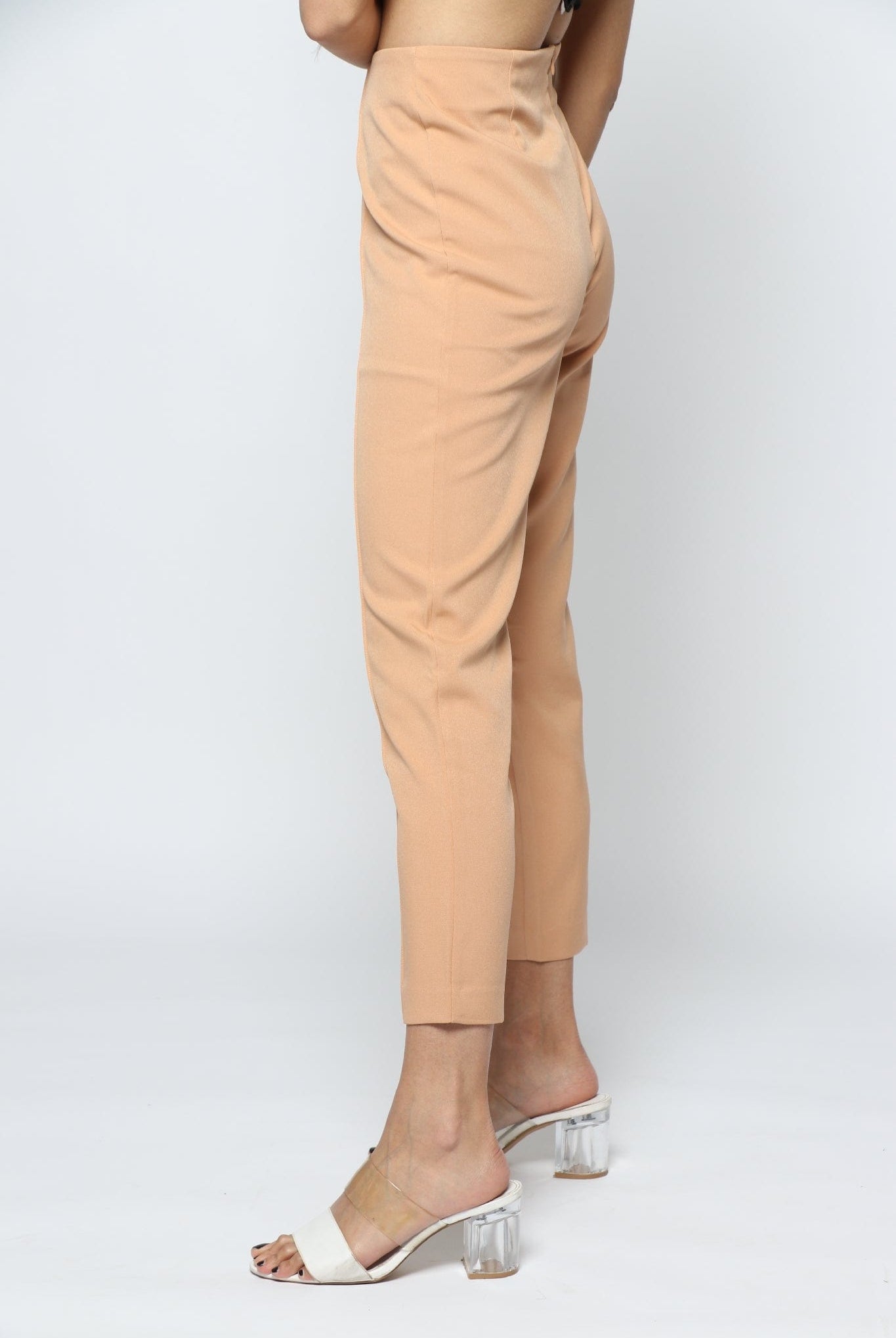 نتشي بنطلون سادة كلاسيك طويل نسائي