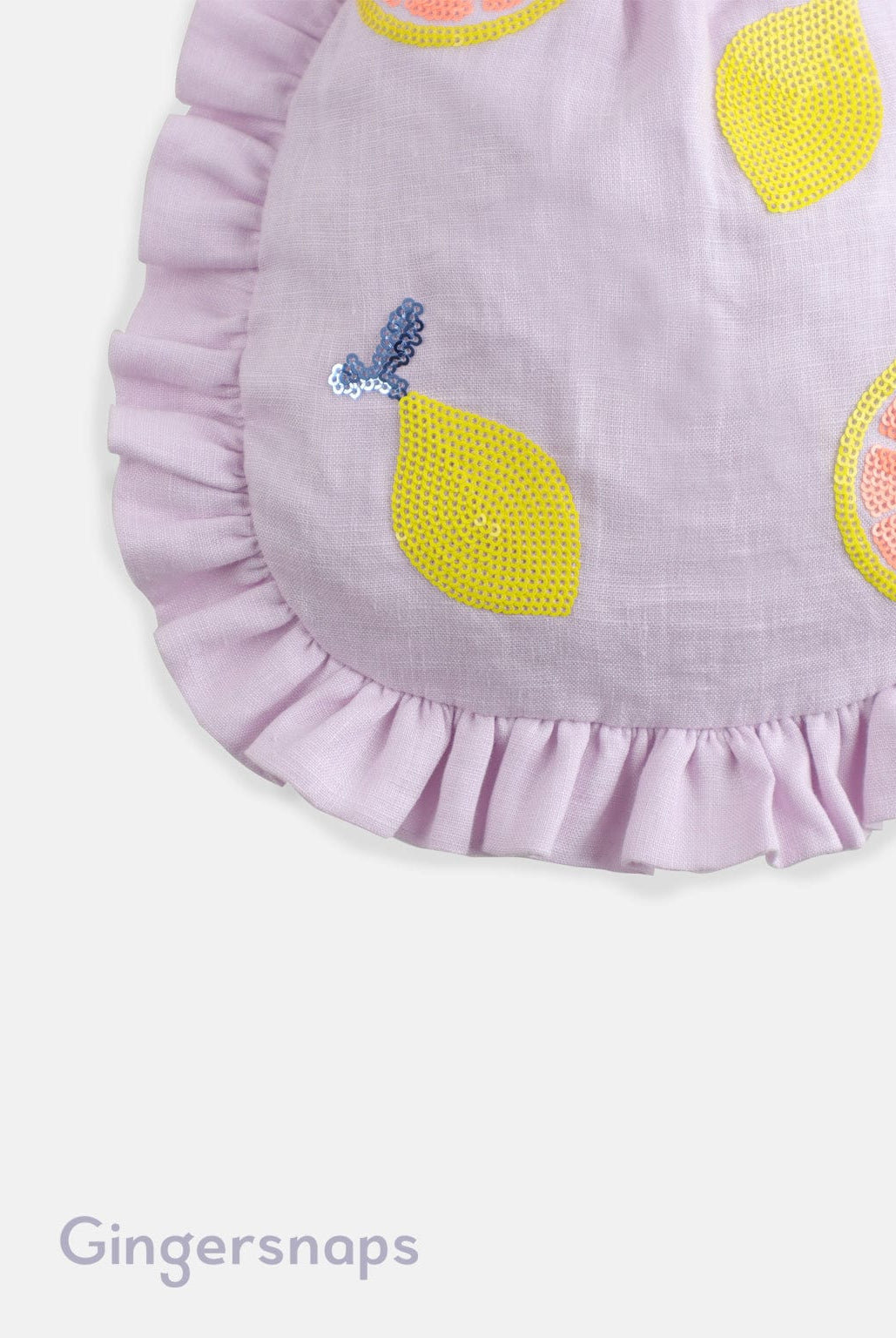 جينجرسنابس حقيبة منقوشة مكشكشة بناتي متعدد الألوان