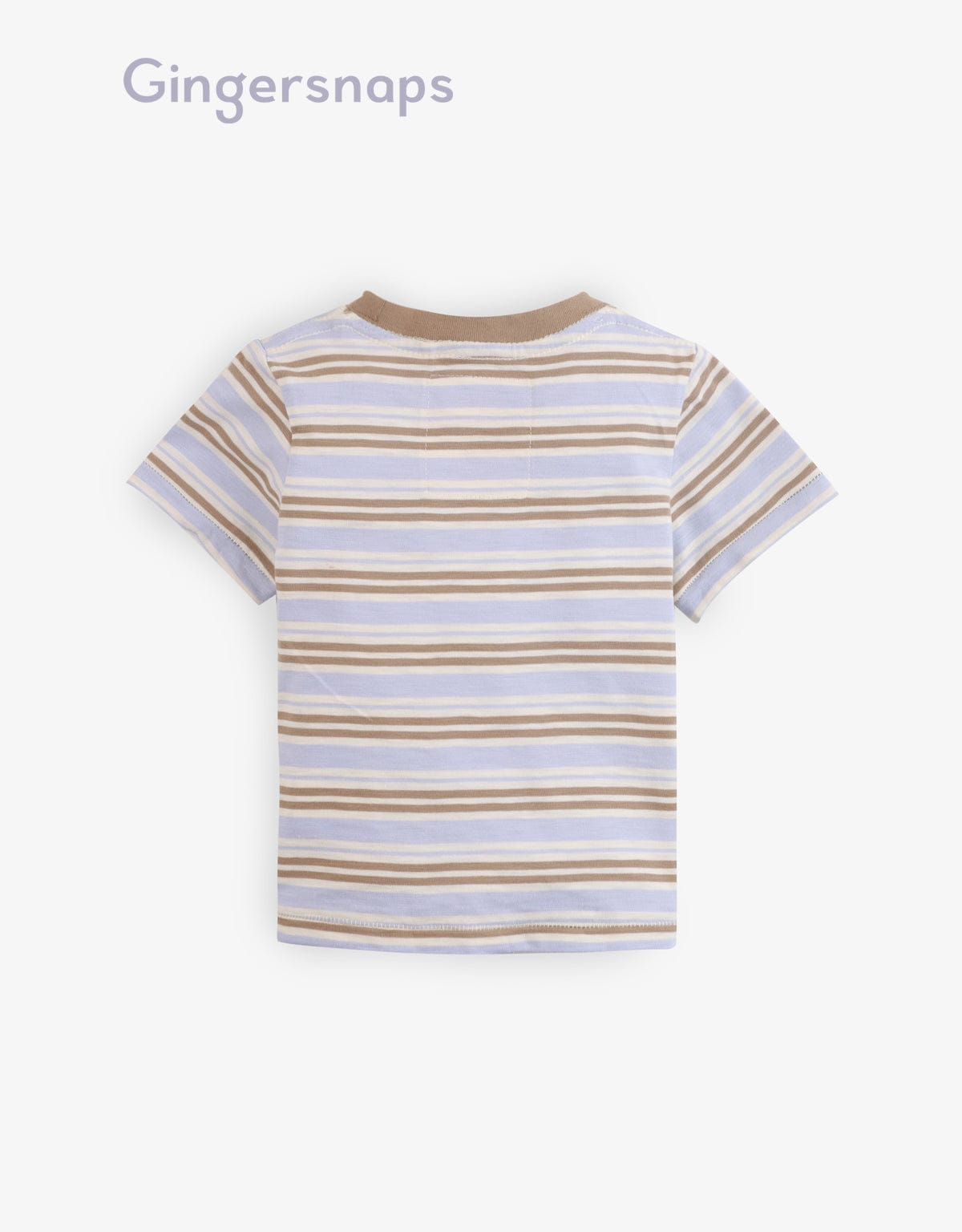 جينجرسنابس تي شيرت أولاد رضع صيفي مخطط متعدد الألوان