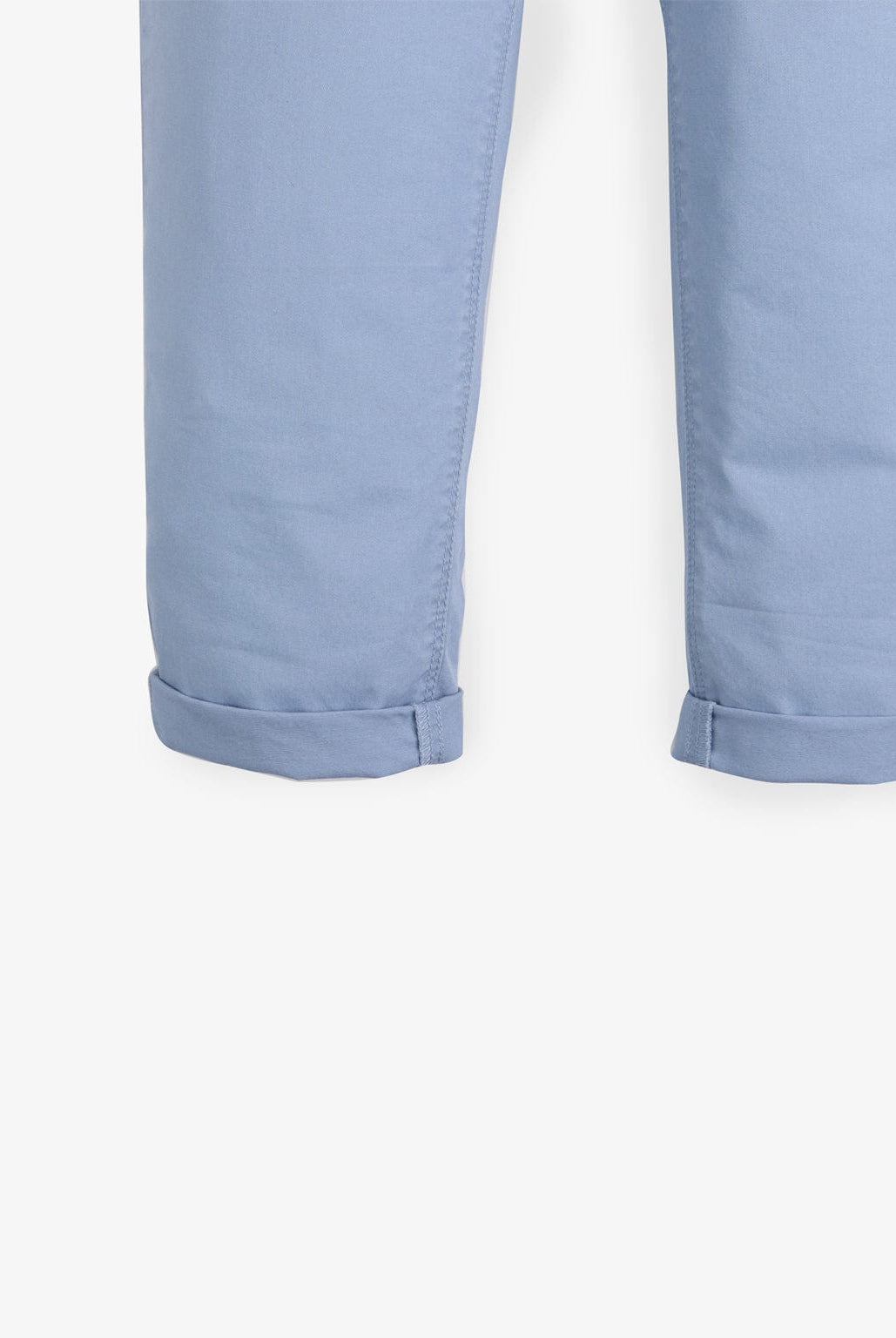 جينجرسنابس بنطلون تشينو اولادي سادة مزين بثنية من الأسفل أزرق