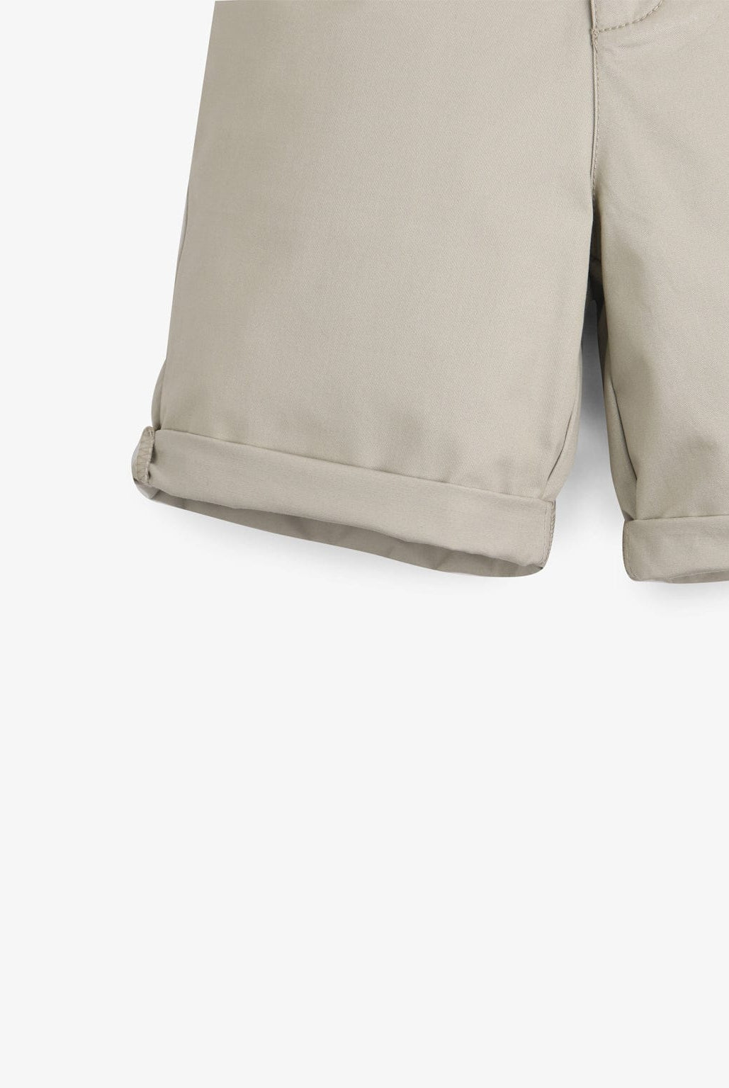 جينجرسنابس شورت اولادي جبردين سادة بزرار أمامي أخضر