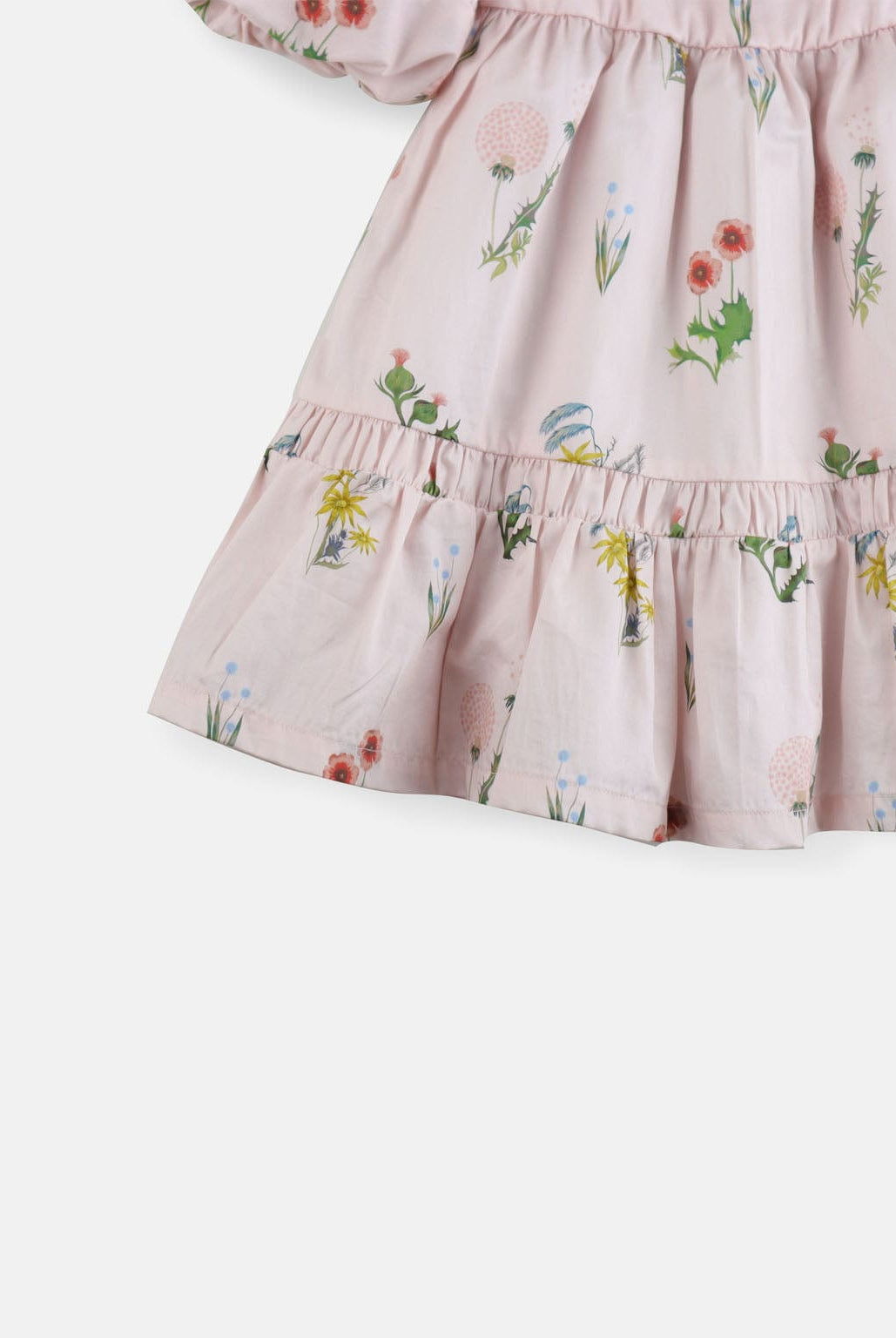 جينجرسنابس فستان مورد نص كم بف بناتي متعدد الألوان