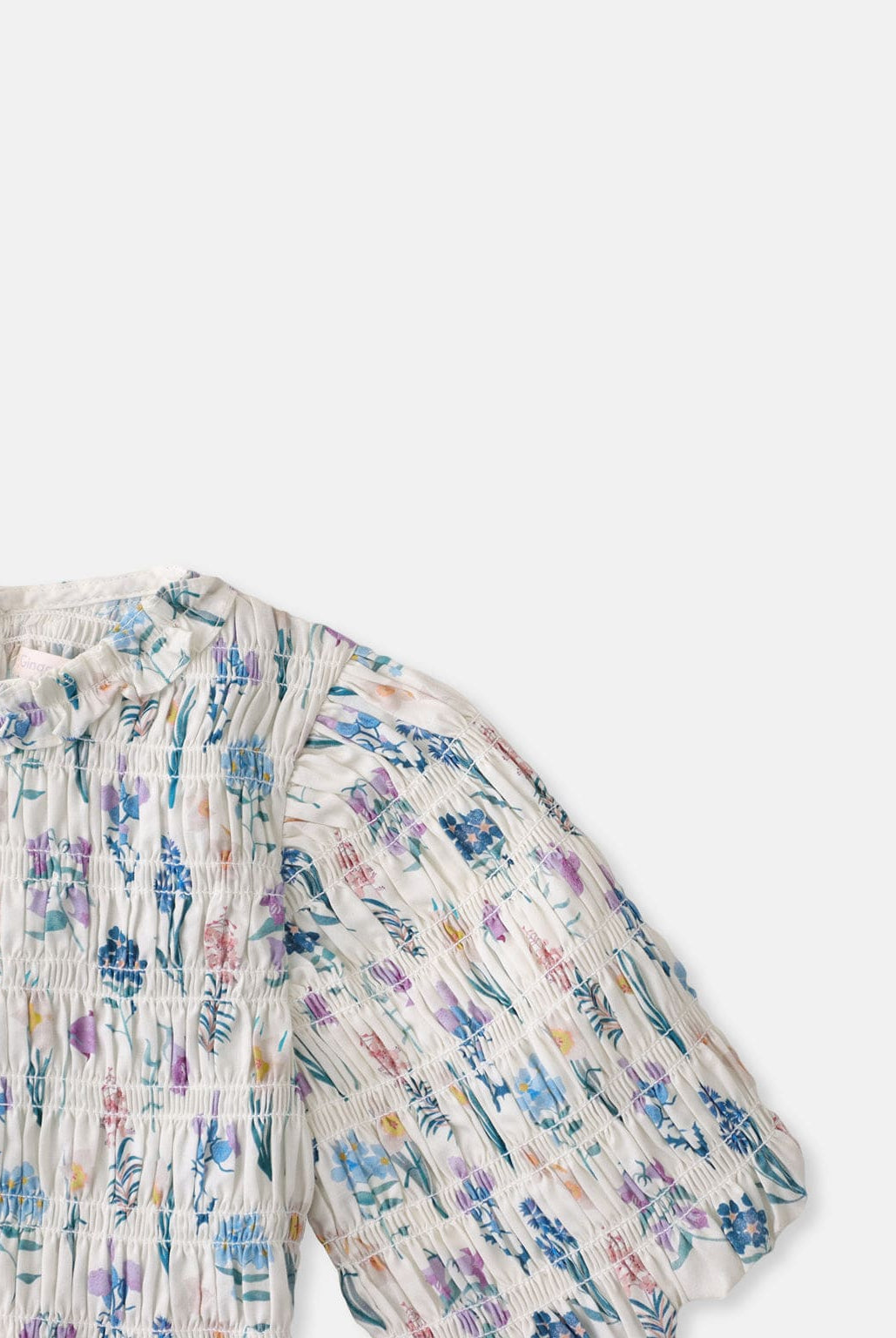 جينجرسنابس بلوزة منقوشة على شكل فراشة بناتي متعدد الألوان