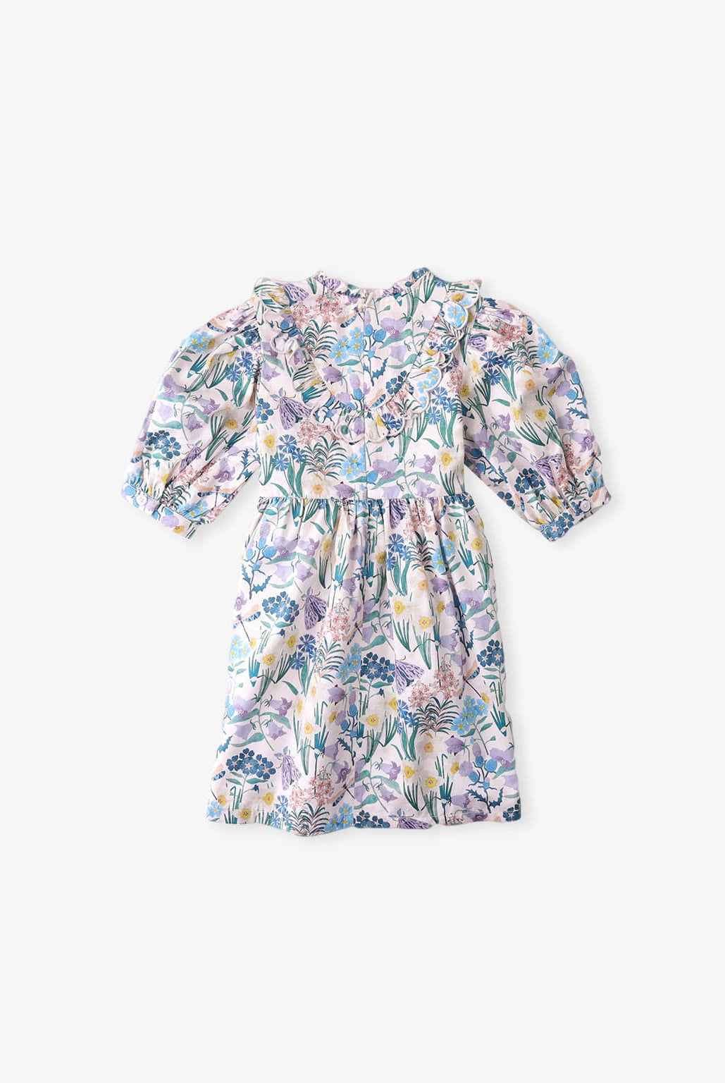 جينجرسنابس فستان مشجر كم قصير بف بناتي متعدد الألوان