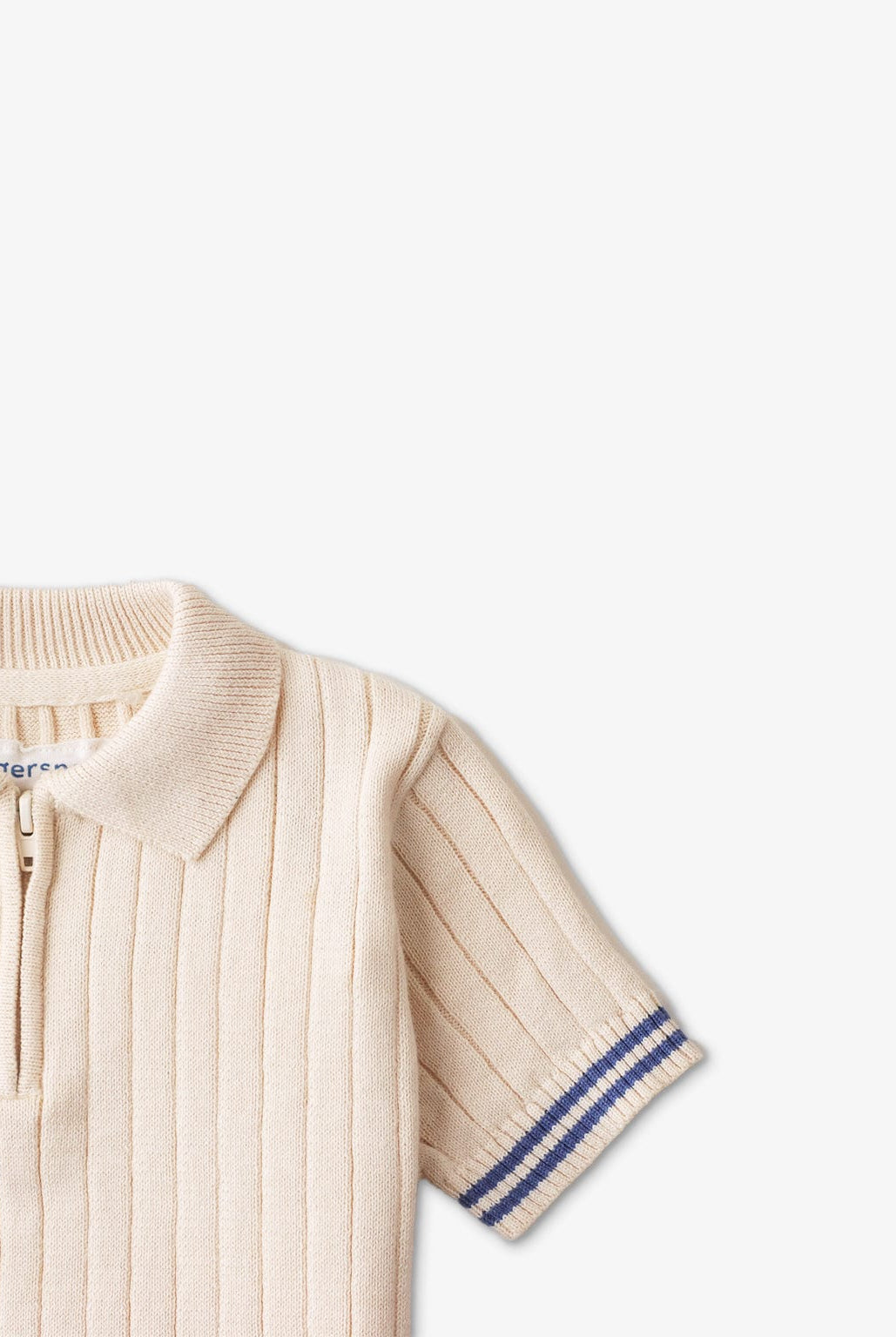 جينجرسنابس تيشيرت مضلع مخطط من الأطراف أولادي بيج