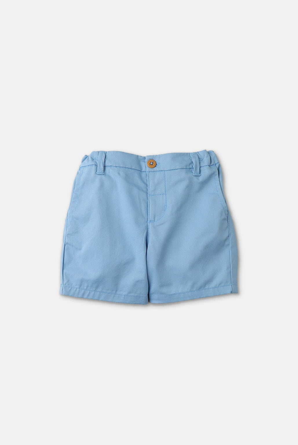 جينجرسنابس شورت سادة بجيوب أولادي أزرق