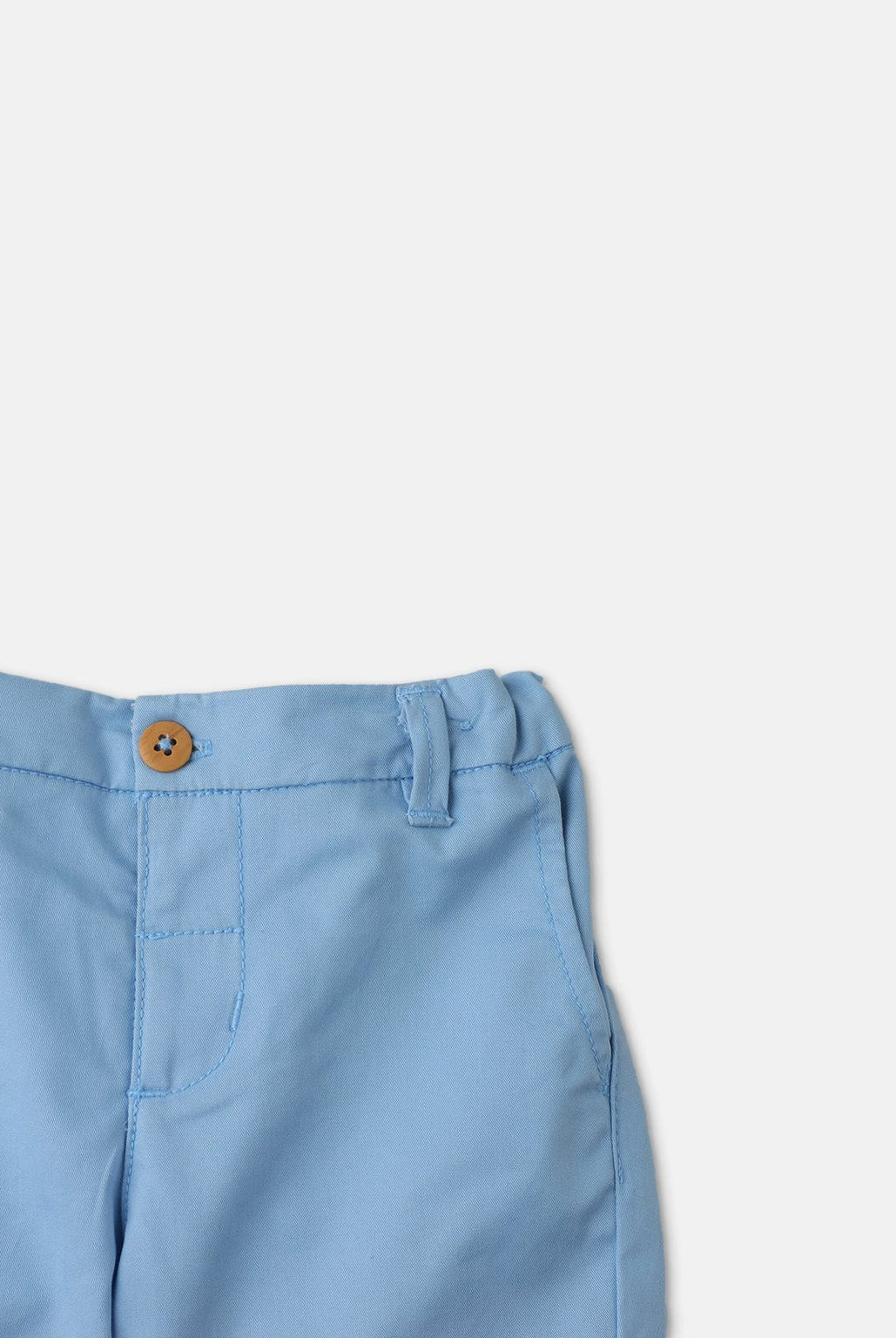 جينجرسنابس شورت سادة بجيوب أولادي أزرق