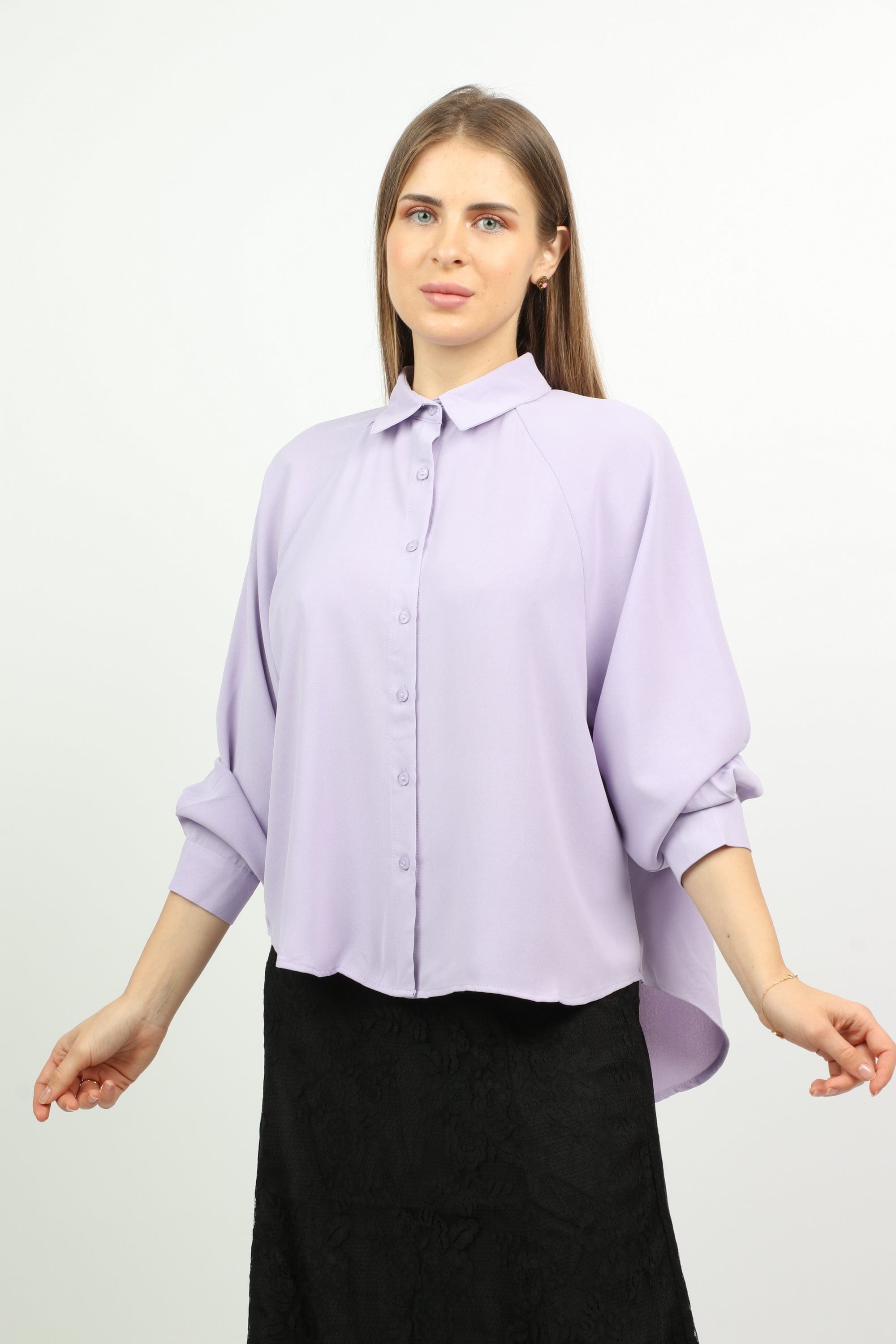 نتشي قميص ستاتي رسمي وسيع