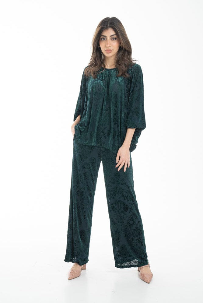 نتشي بلوزة نسائية منزلية بأكمام وسيعة