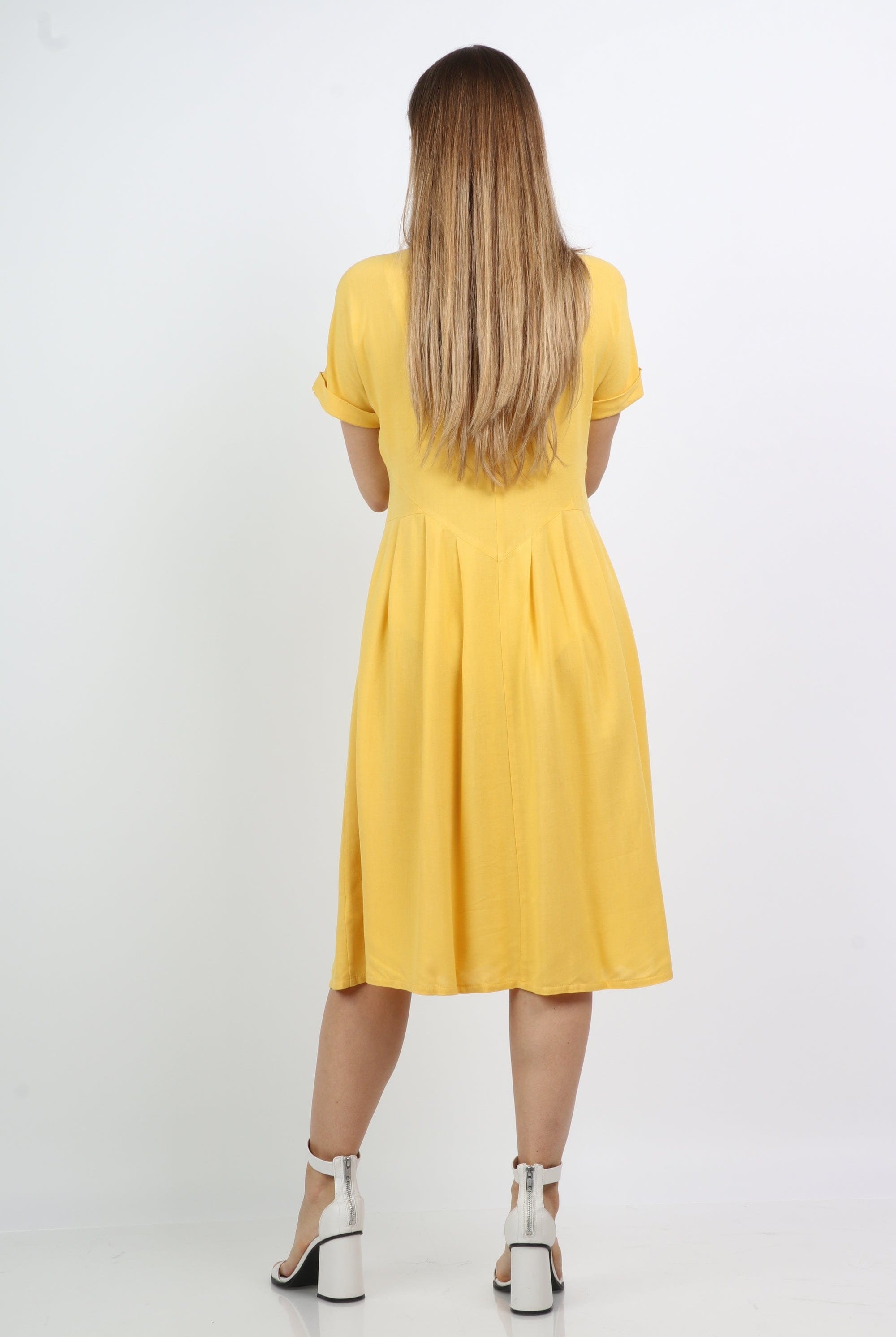 نتشي فستان قميص بليسية نسائي