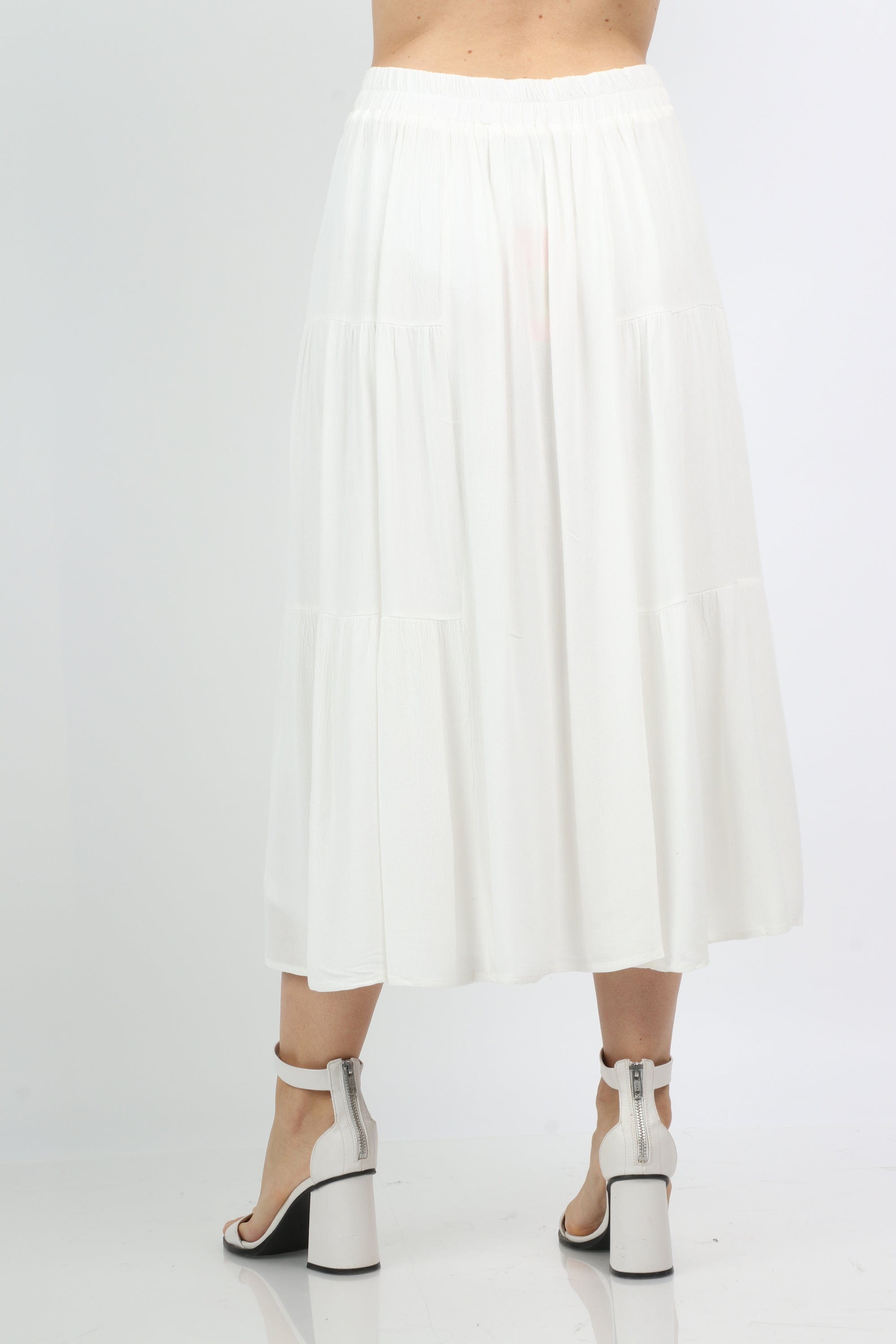 نتشي تنورة ميدي كلوش نسائي