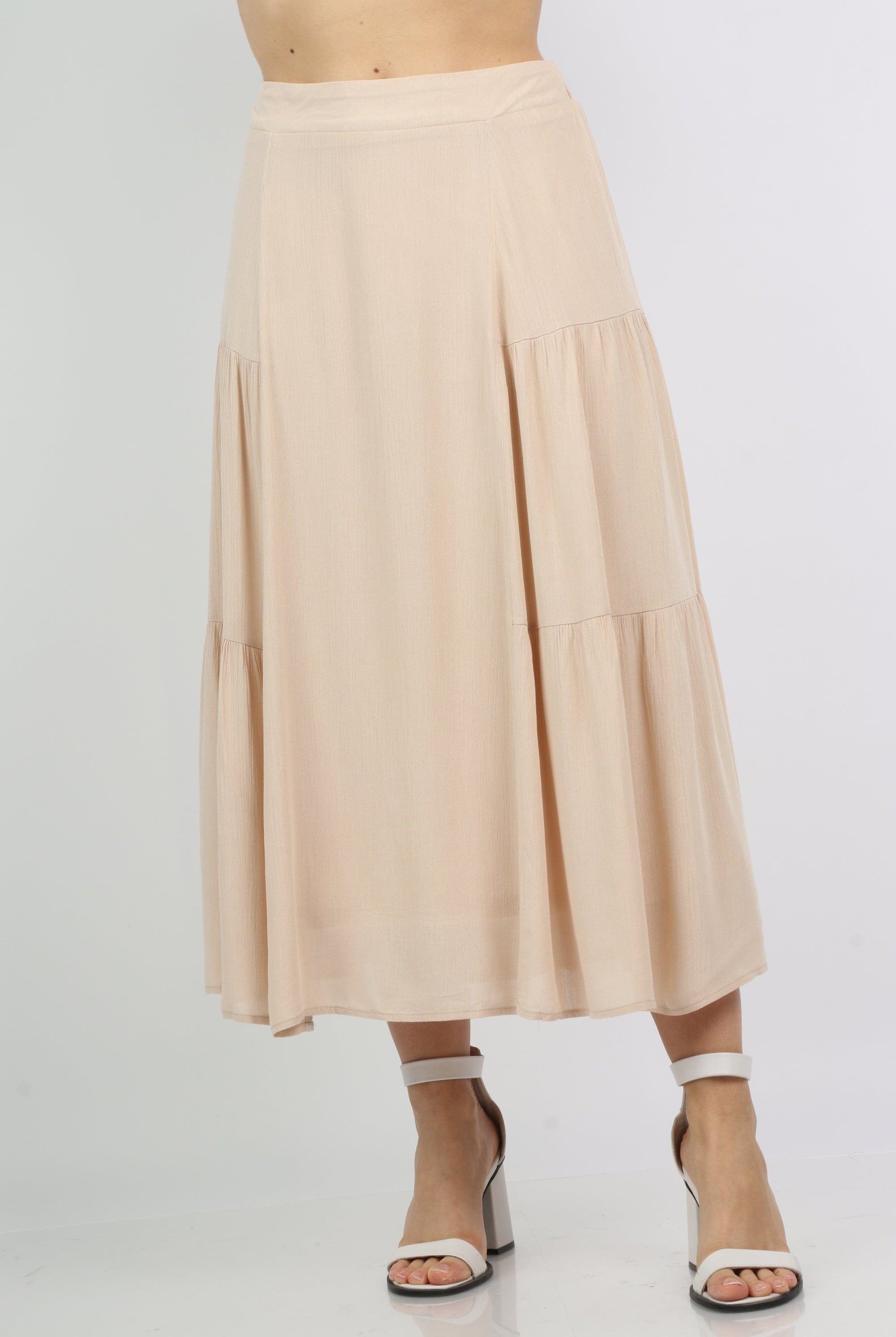 نتشي تنورة ميدي كلوش نسائي