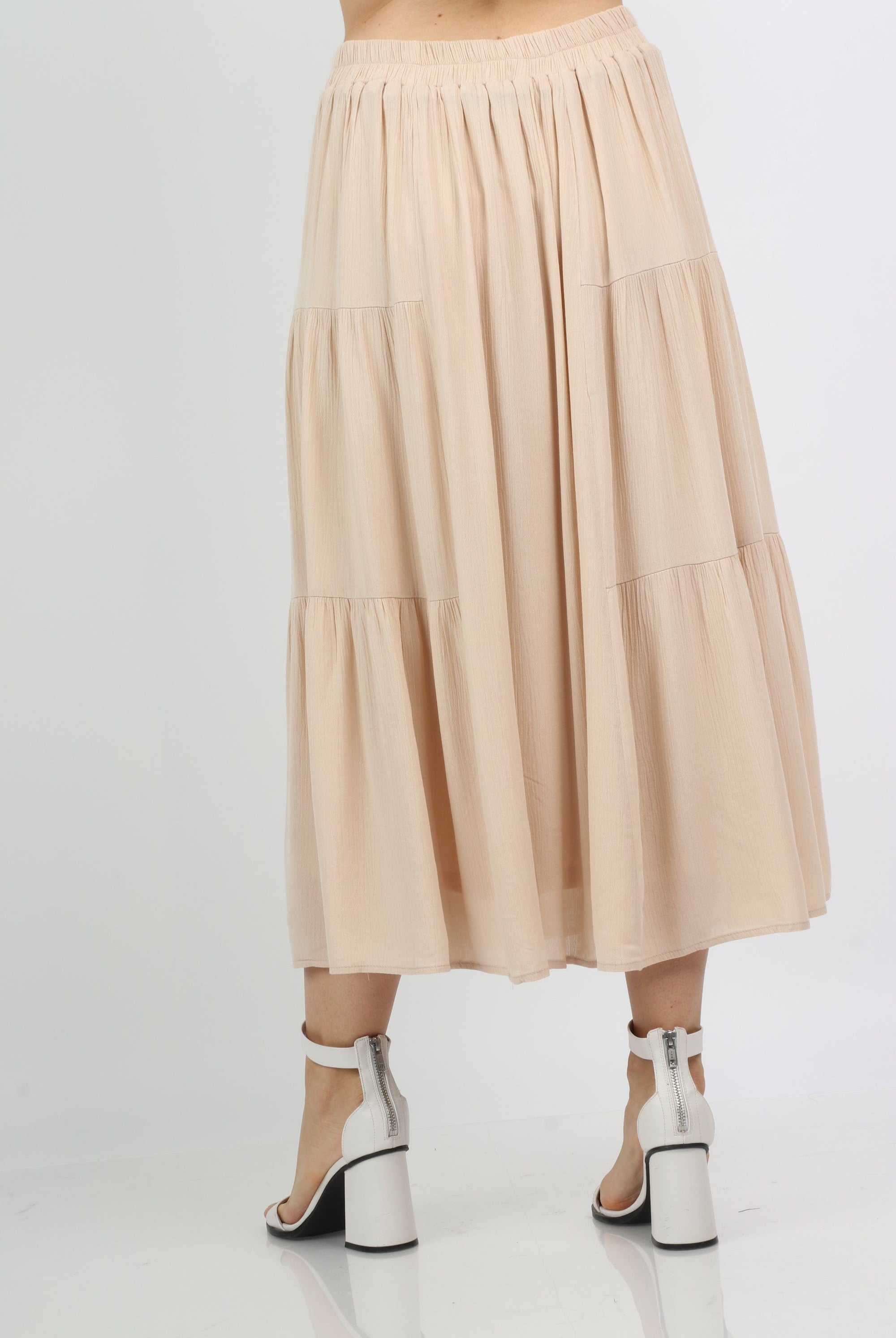 نتشي تنورة ميدي كلوش نسائي