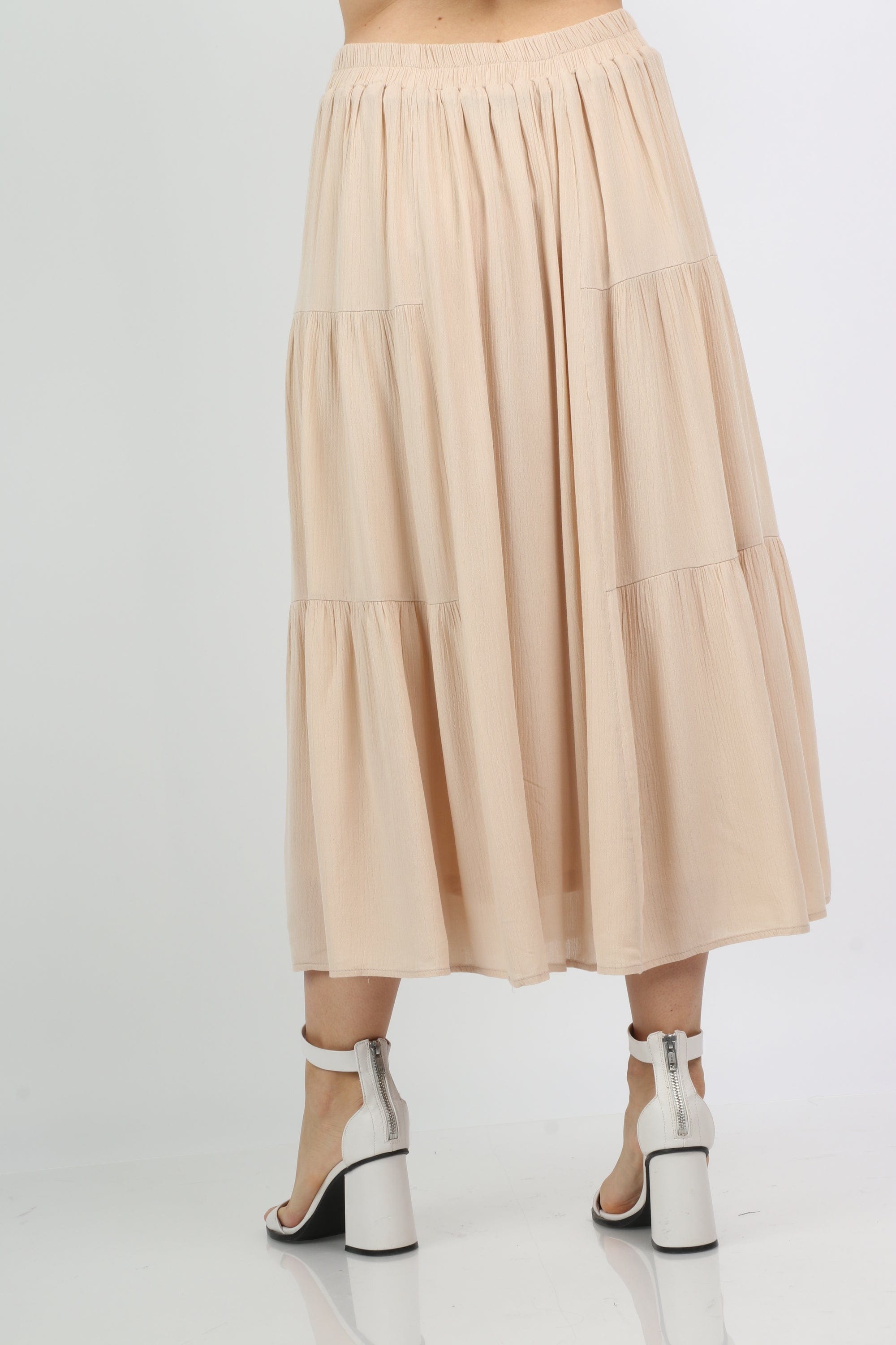 نتشي تنورة ميدي كلوش نسائي