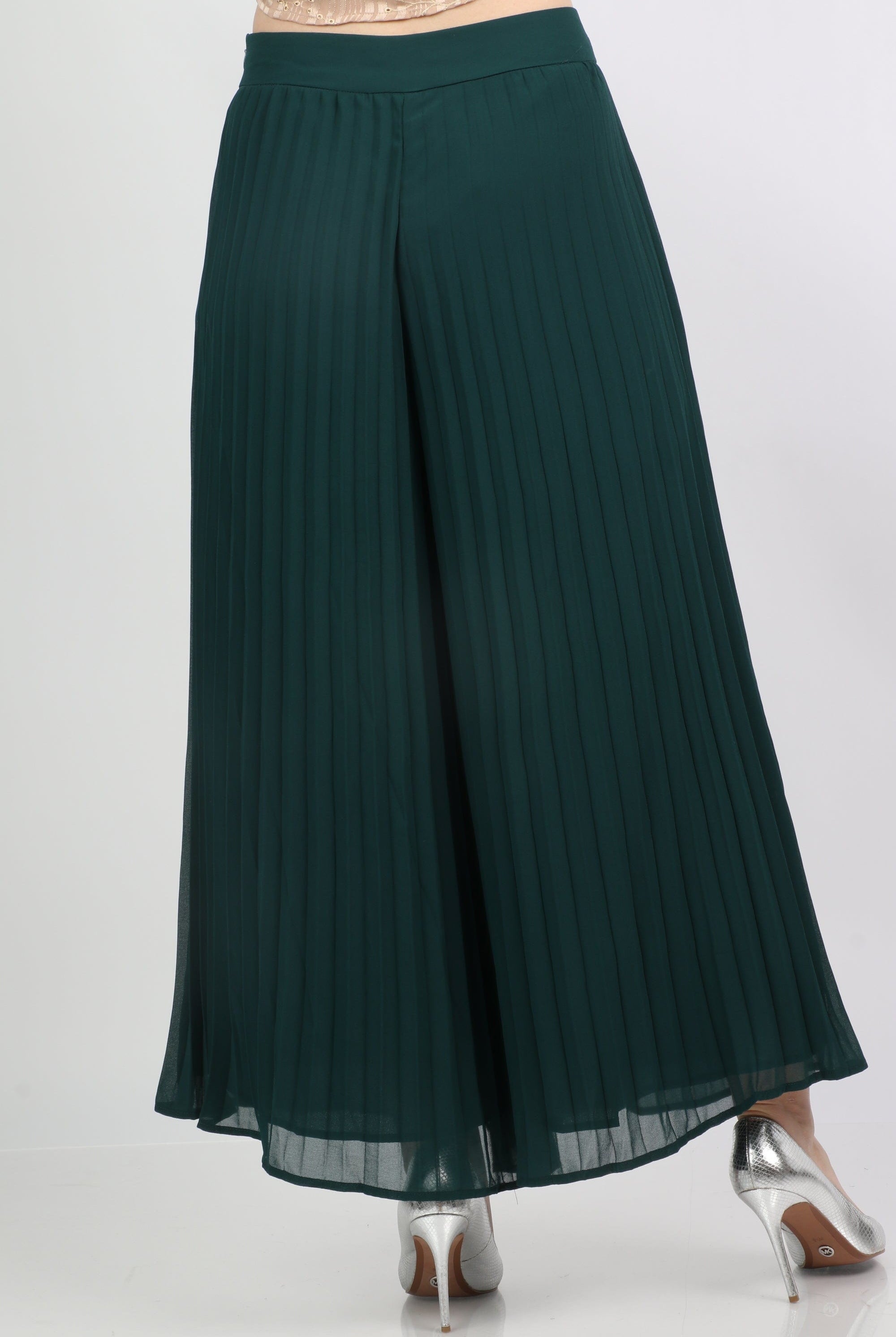 نتشي بنطلون بليسيه هاي ويست طويل نسائي