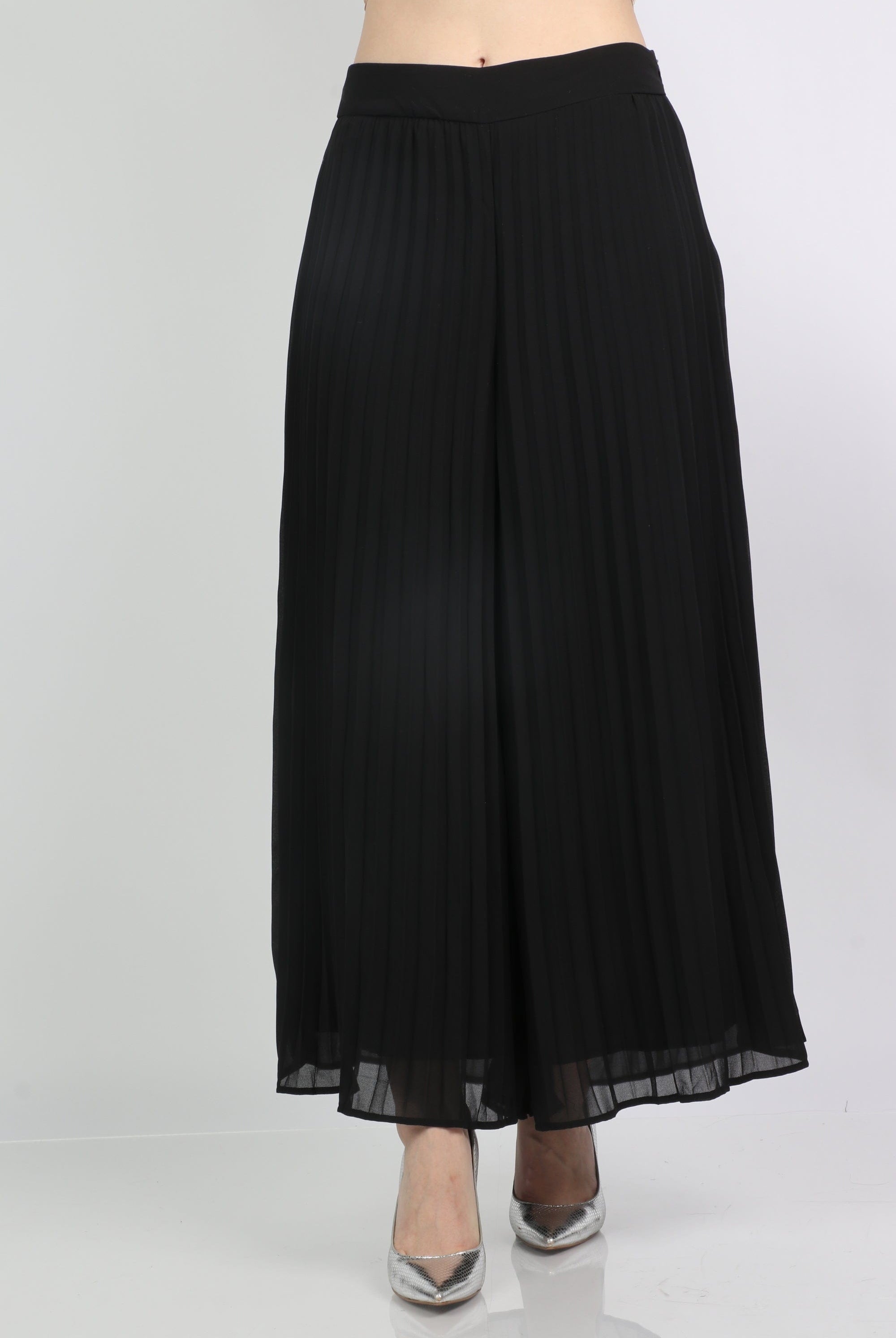 نتشي بنطلون بليسيه هاي ويست طويل نسائي