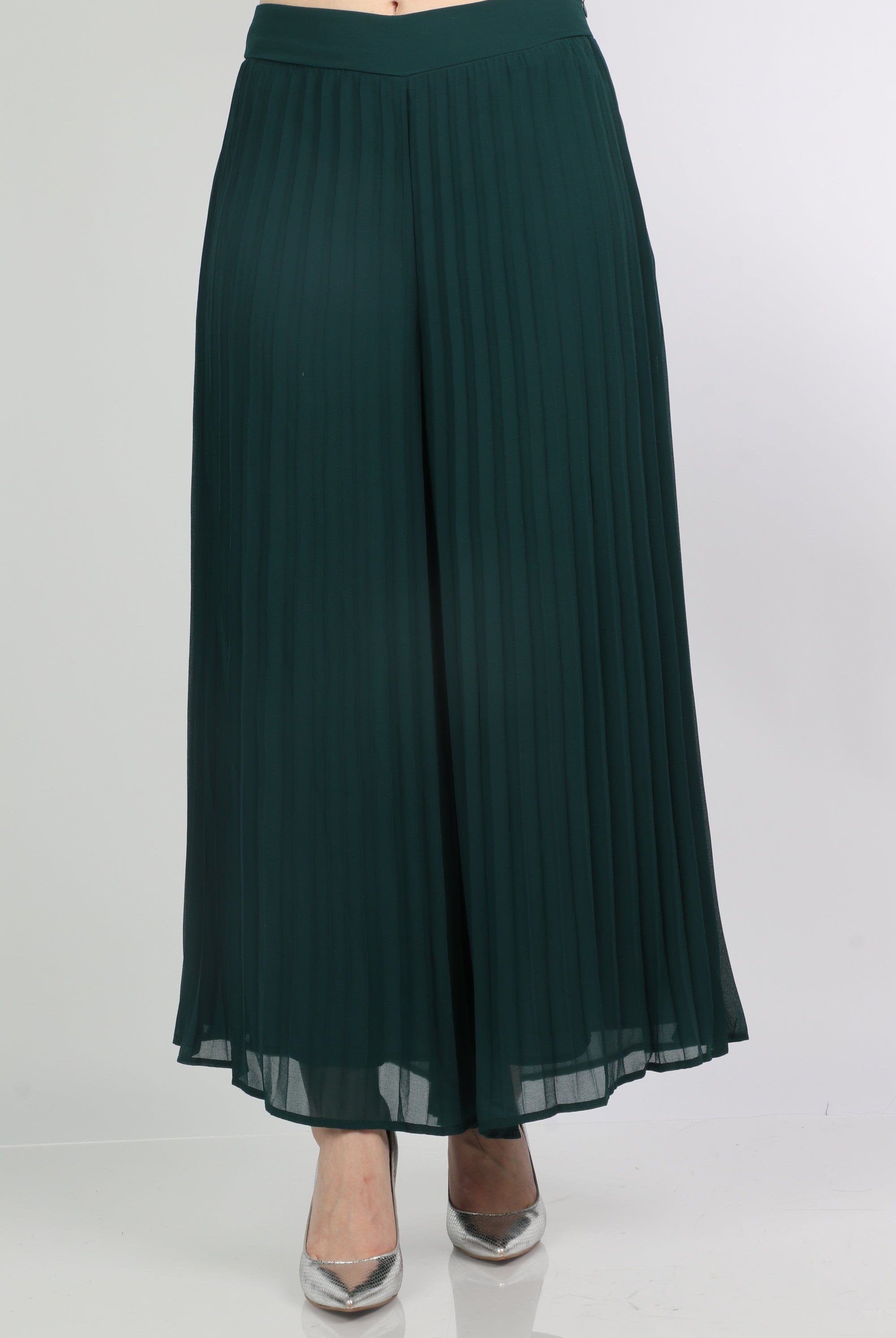 نتشي بنطلون بليسيه هاي ويست طويل نسائي