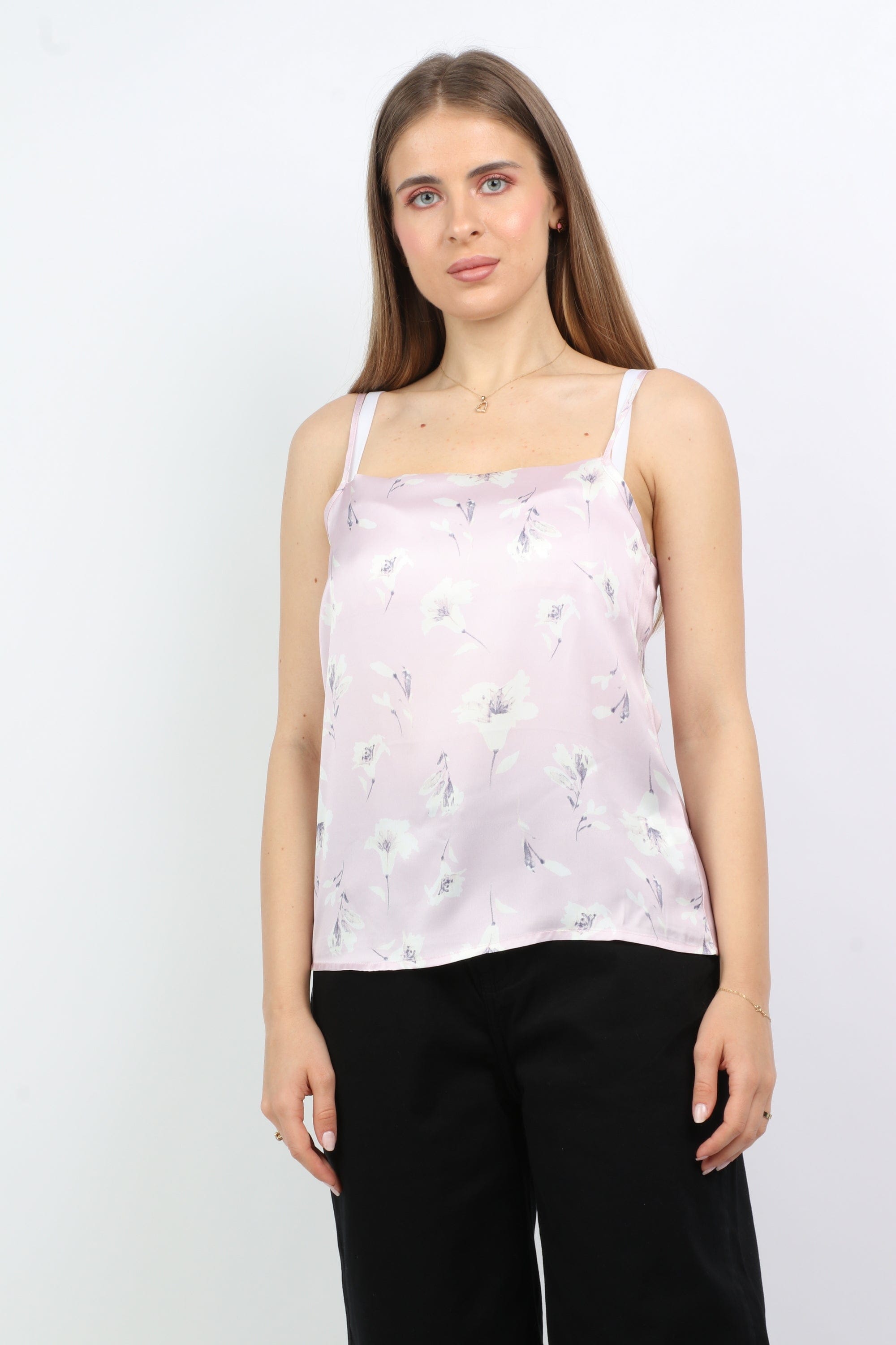 نتشي بلوزة حمالات مشجرة نسائي