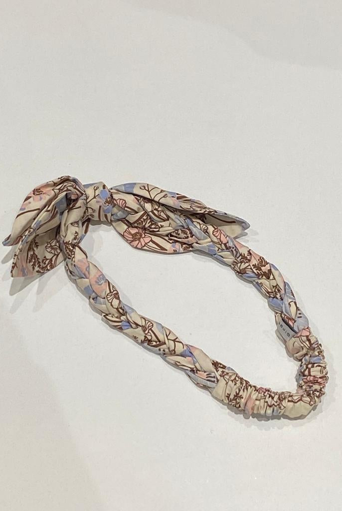 جينجرسنابس طوق مزين بالورود بناتي لامع متعدد الألوان