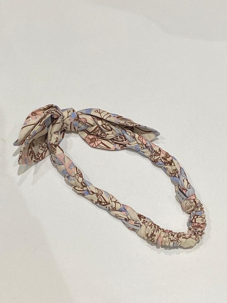 جينجرسنابس طوق مزين بالورود بناتي لامع متعدد الألوان