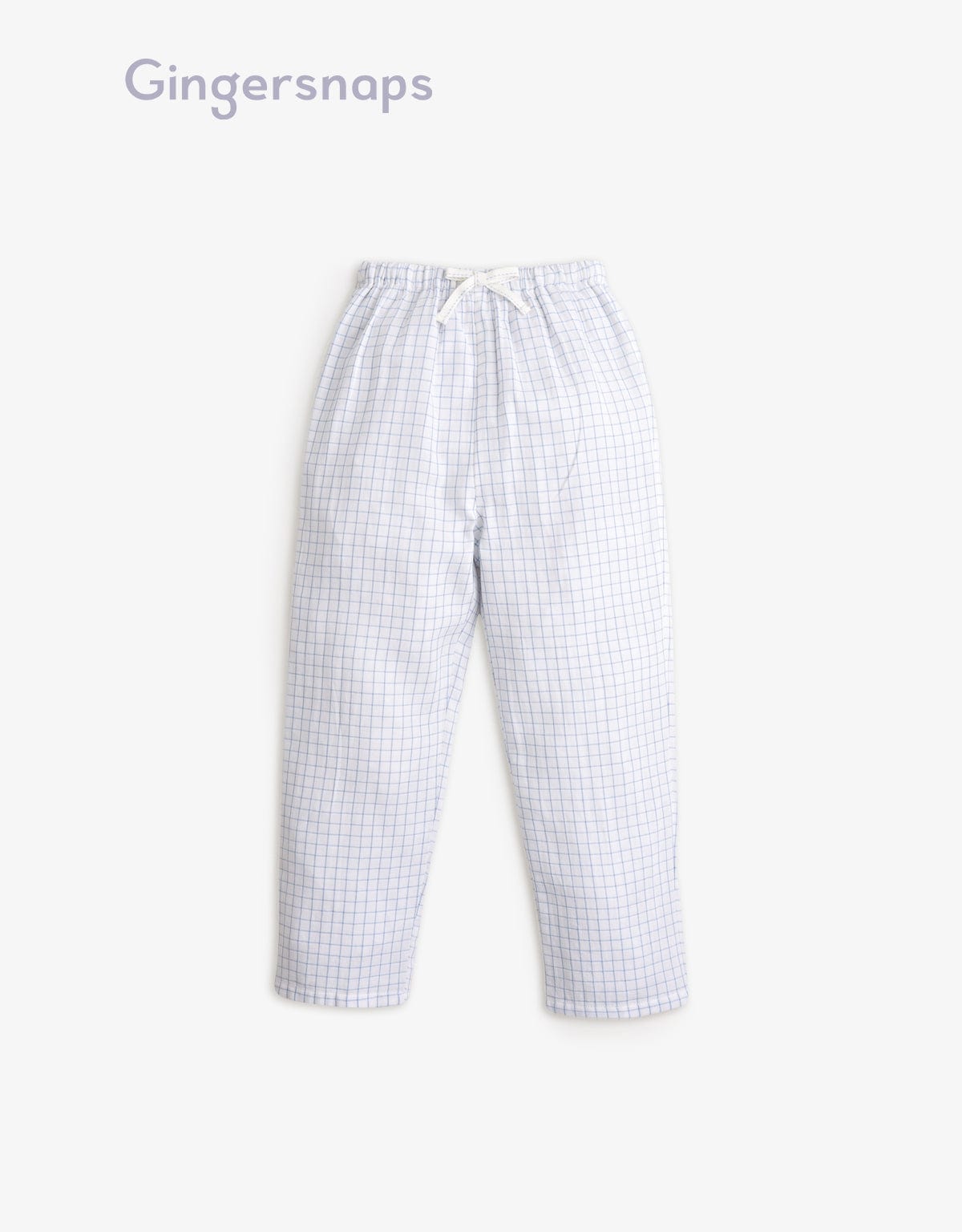 جينجرسنابس بيجامة أولادي بأزرار أمامية كم طويل أزرق