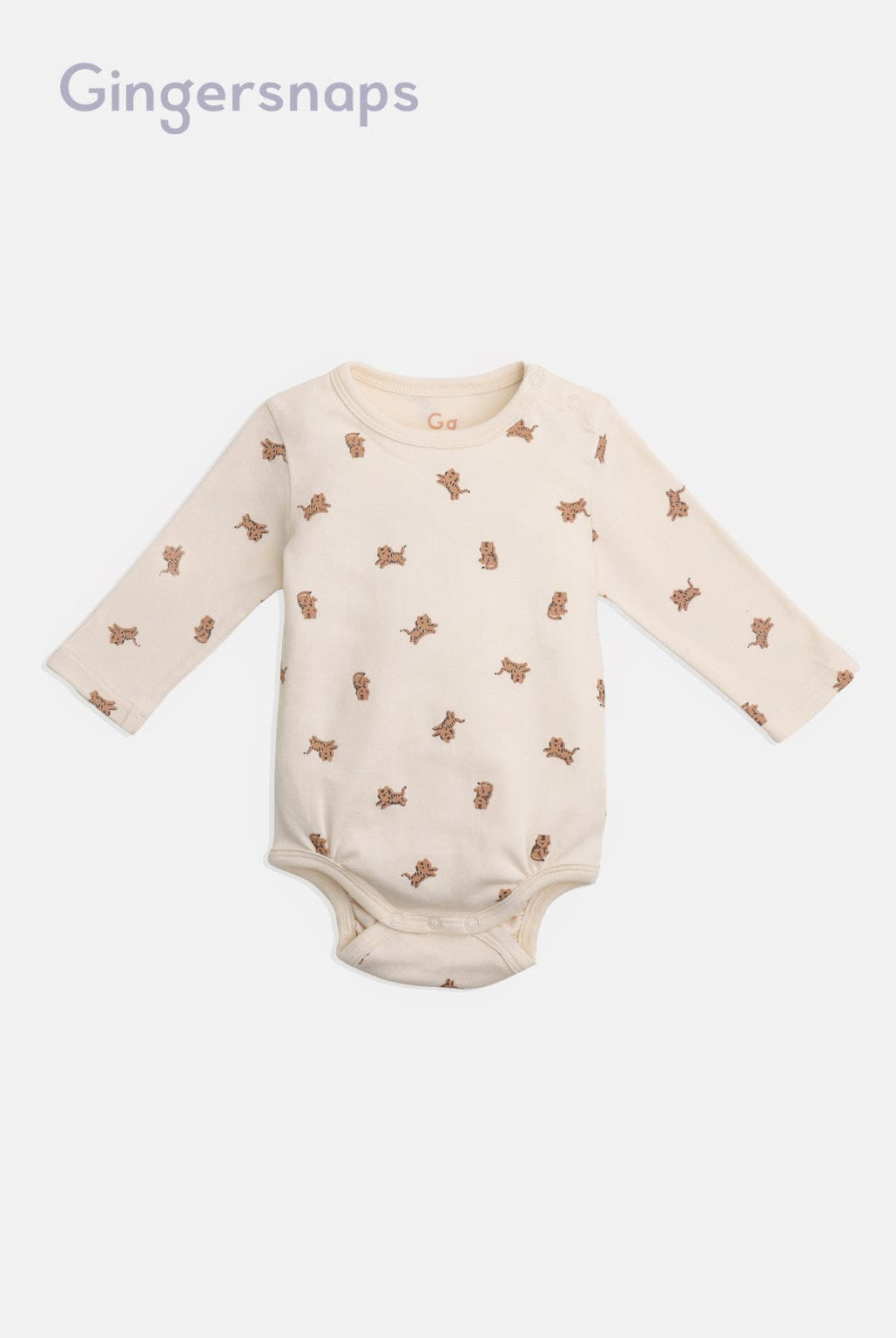 جينجرسنابس طقم سالوبيت كم طويل مواليد قطعتين أولادي للرضع متعدد الألوان