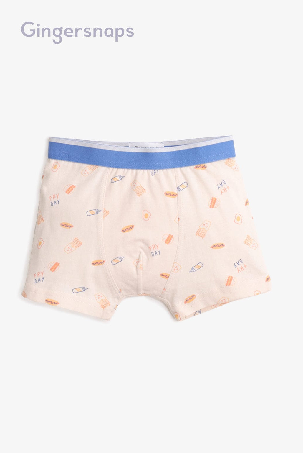 جينجرسنابس سراويل داخلية ولادي منقوشة متعدد الألوان