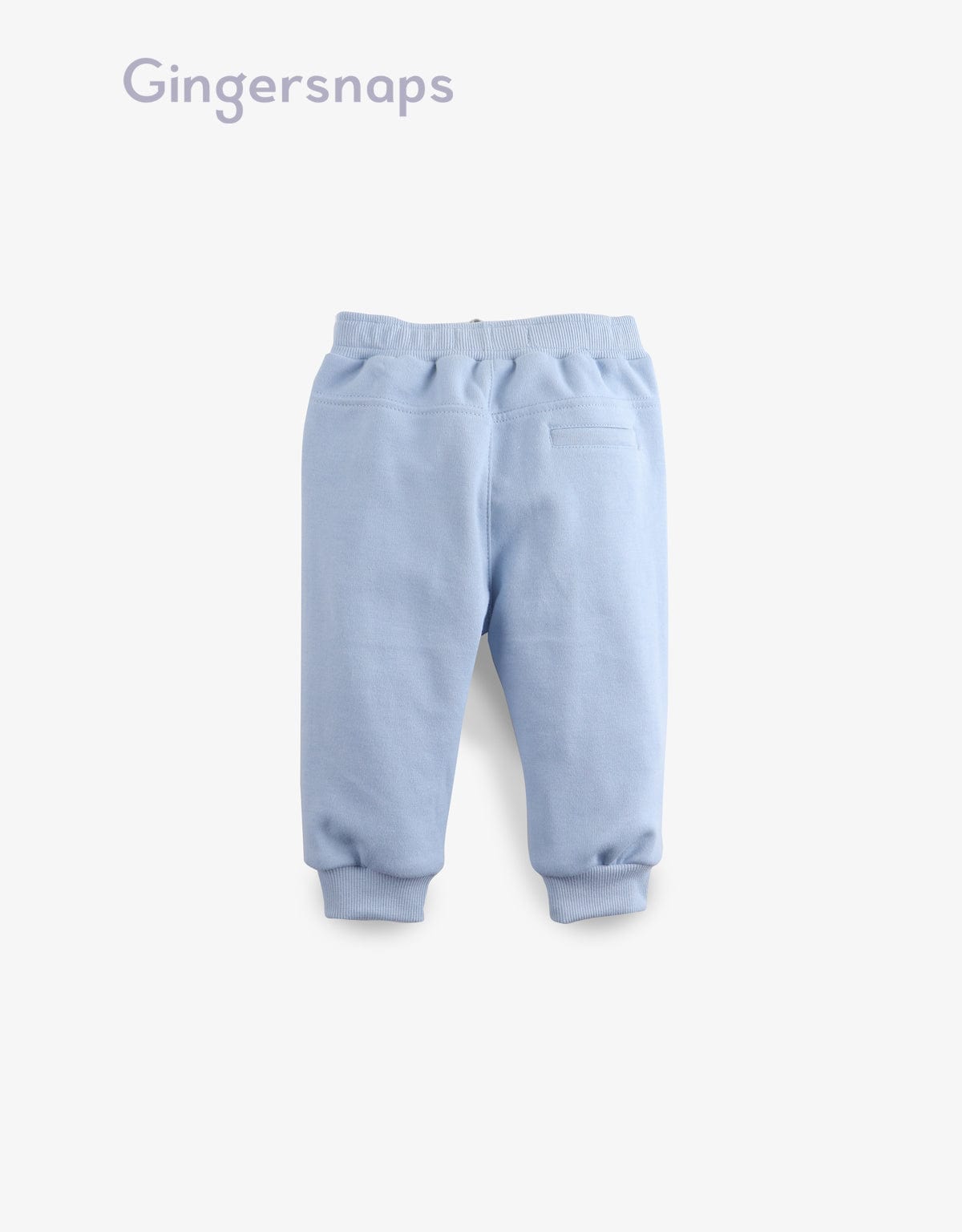 جينجرسنابس بنطلون أولادي سادة بخطوط جانبية وبرباط أزرق