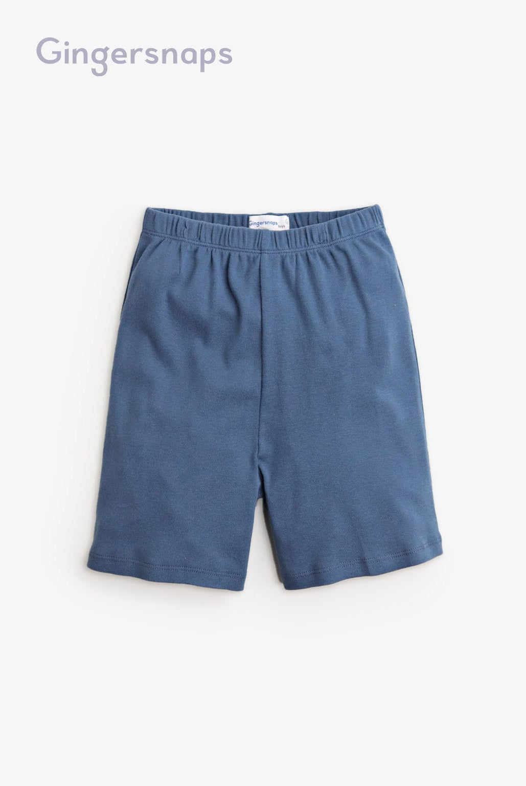 جينجرسنابس طقم قطعتين تيشيرت منقوشة وشورت مواليد أولادي رمادي