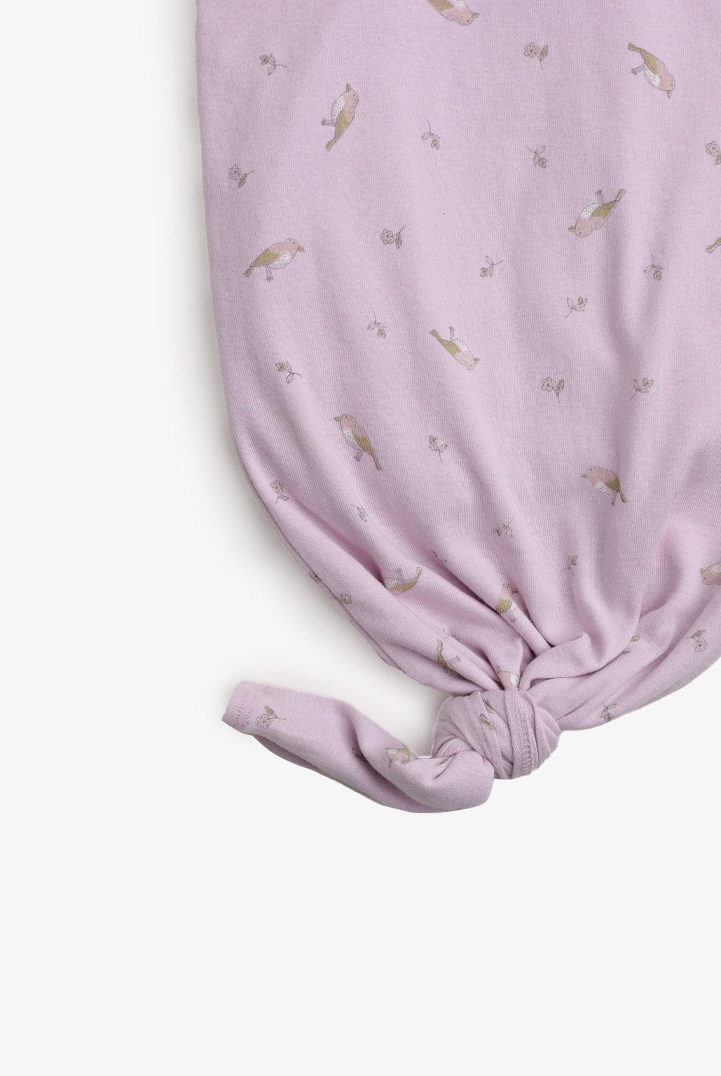 جينجرسنابس سالوبيت أطفال مواليد منقوش كم طويل وقبعة أرجواني