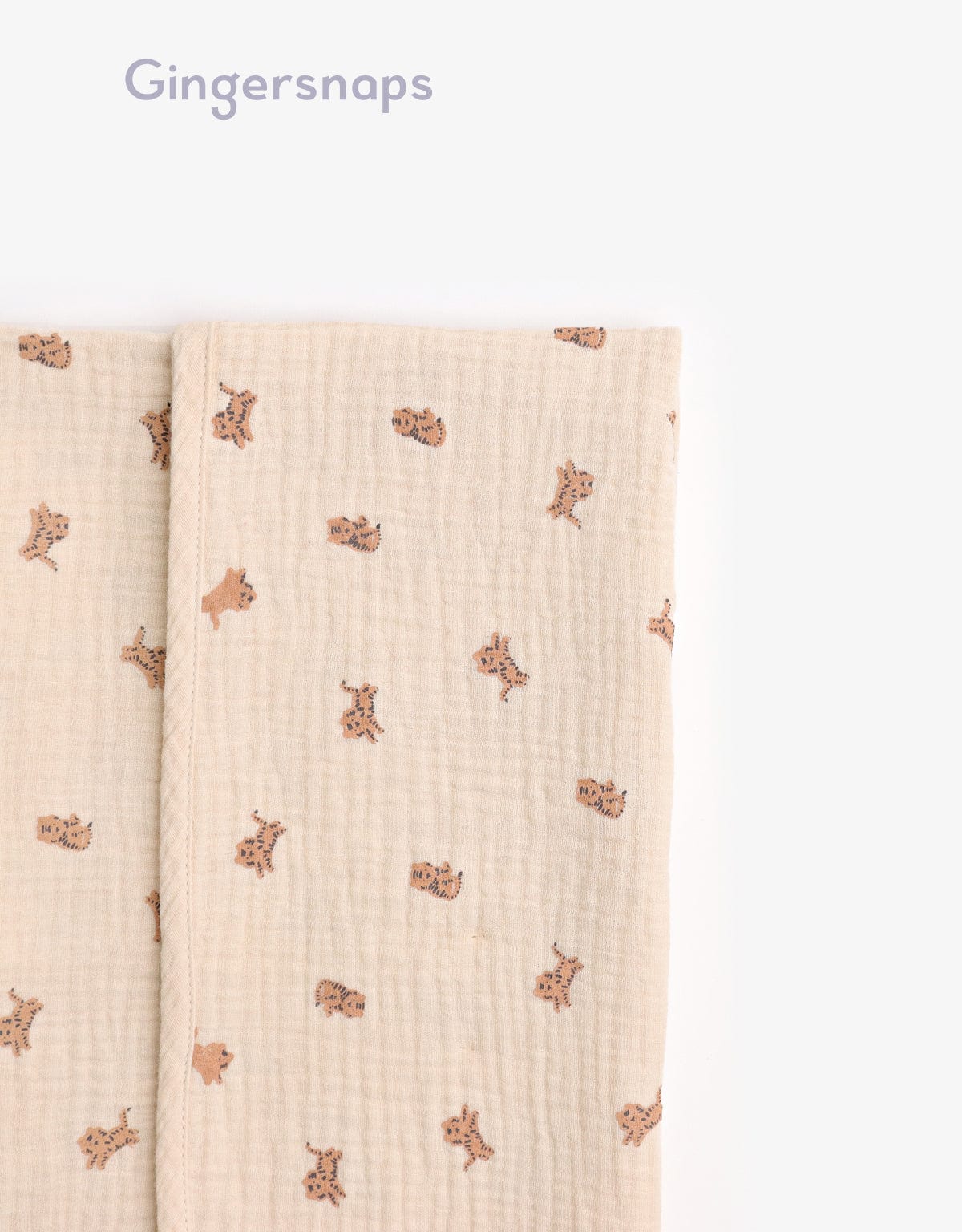 جينجرسنابس بطانية أطفال رضع منقوشة متعدد الألوان