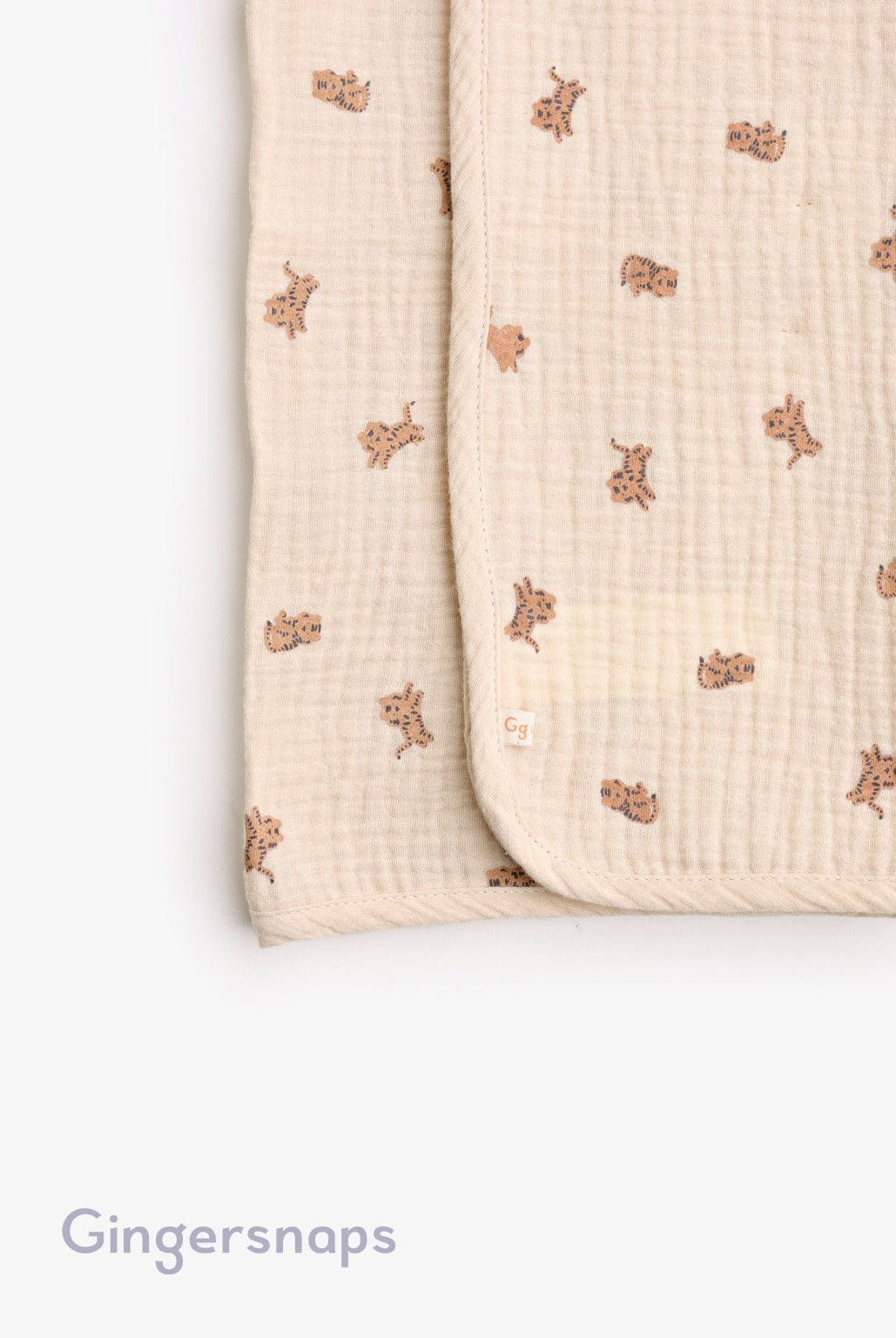 جينجرسنابس بطانية أطفال رضع منقوشة متعدد الألوان