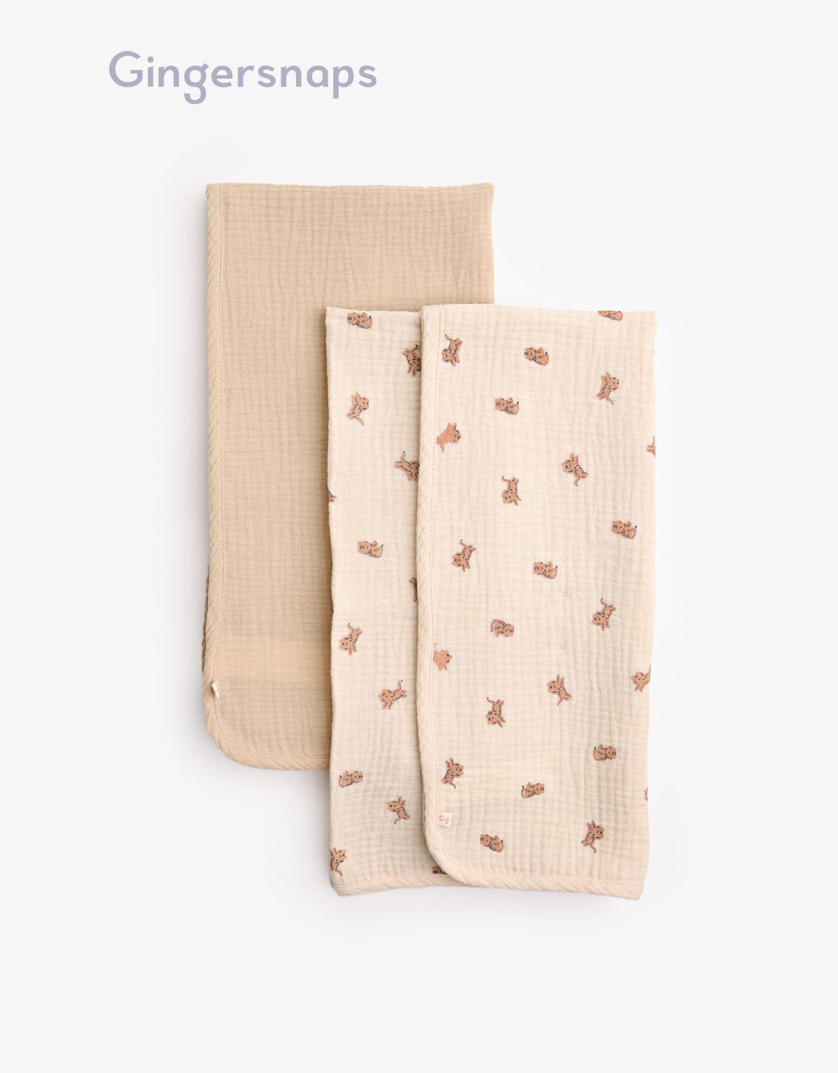جينجرسنابس بطانية أطفال رضع منقوشة متعدد الألوان