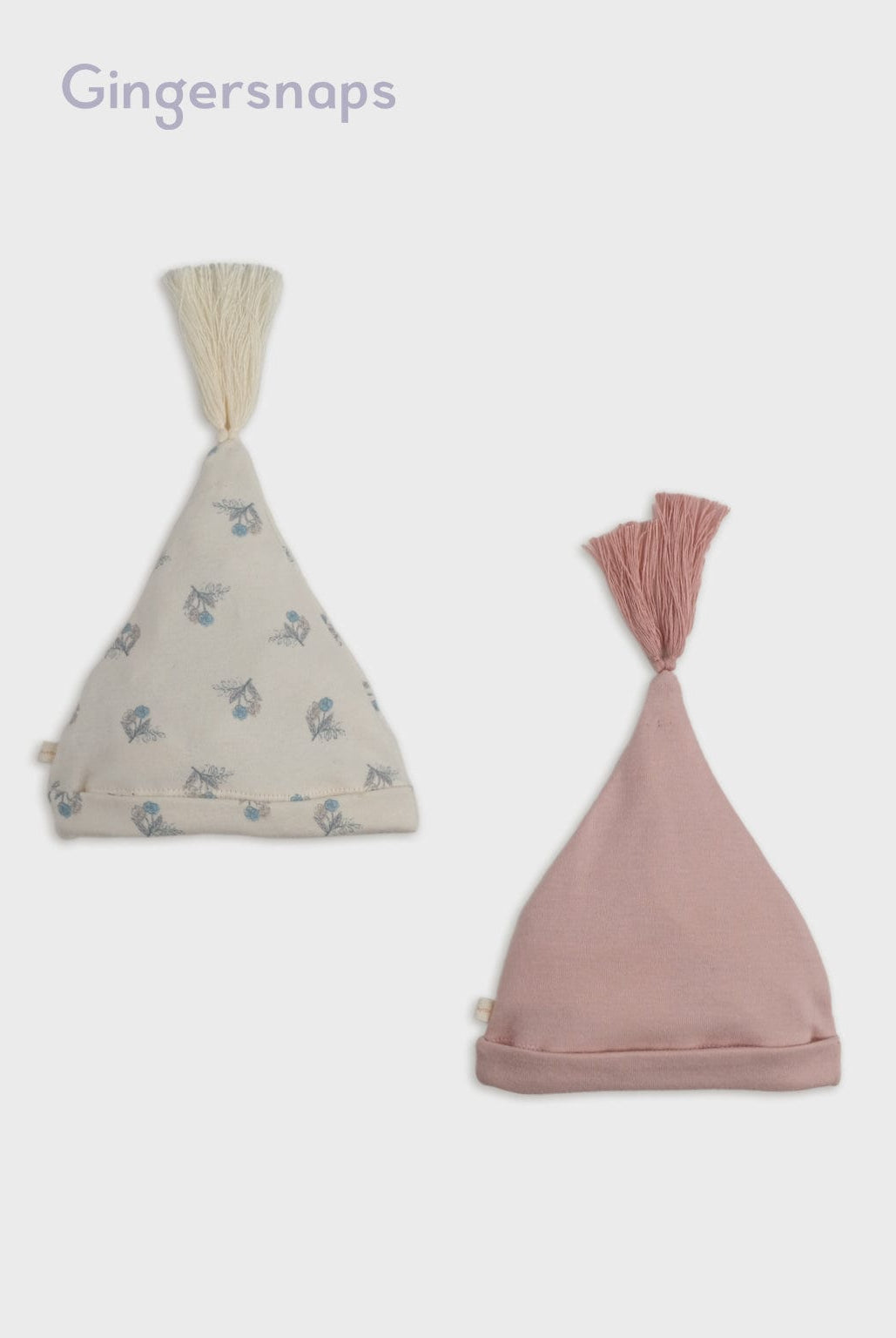 جينجرسنابس قبعة مع خيوط من الأعلى أطفال مواليد متعدد الألوان