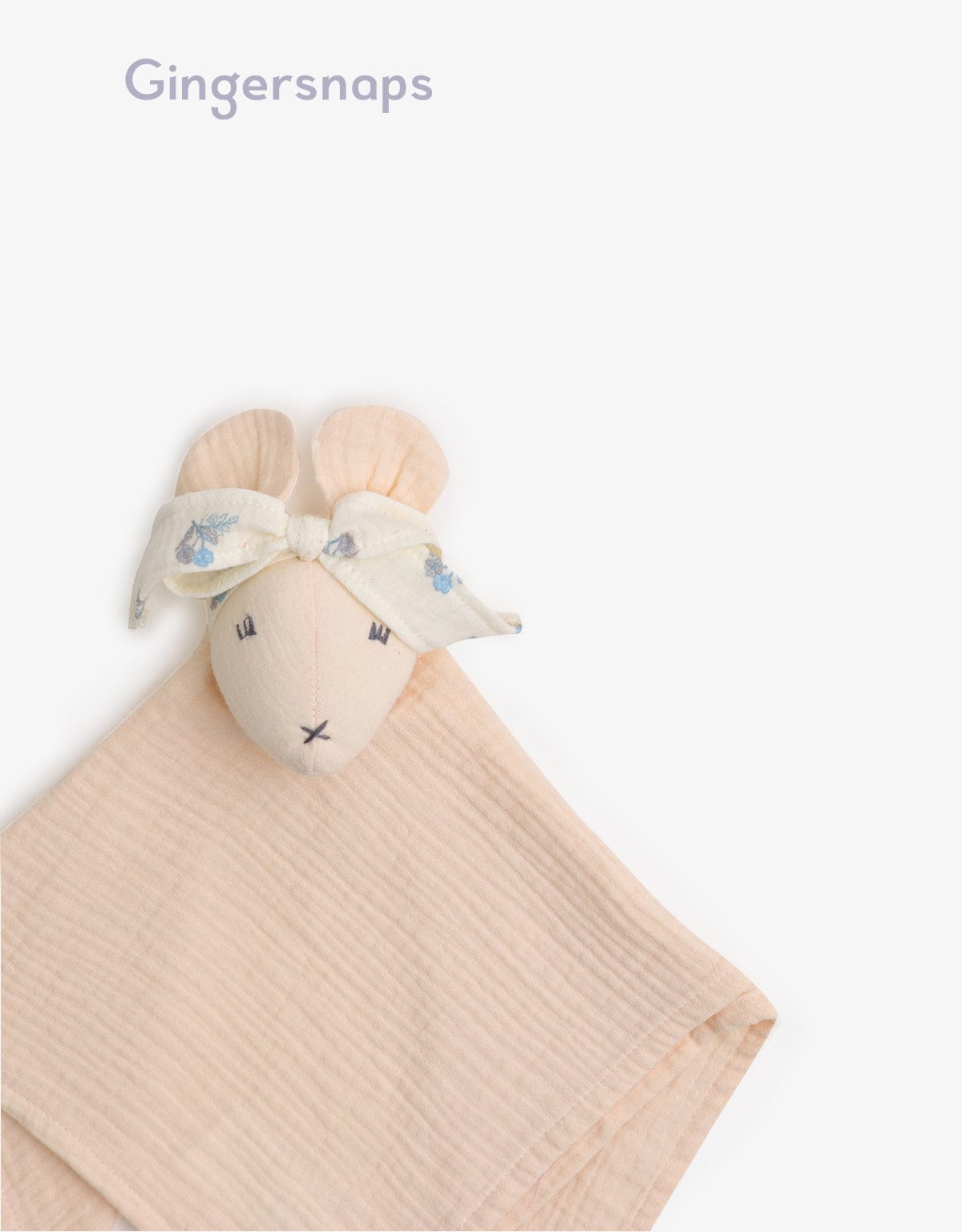 جينجرسنابس بطانية أطفال رضع وردي