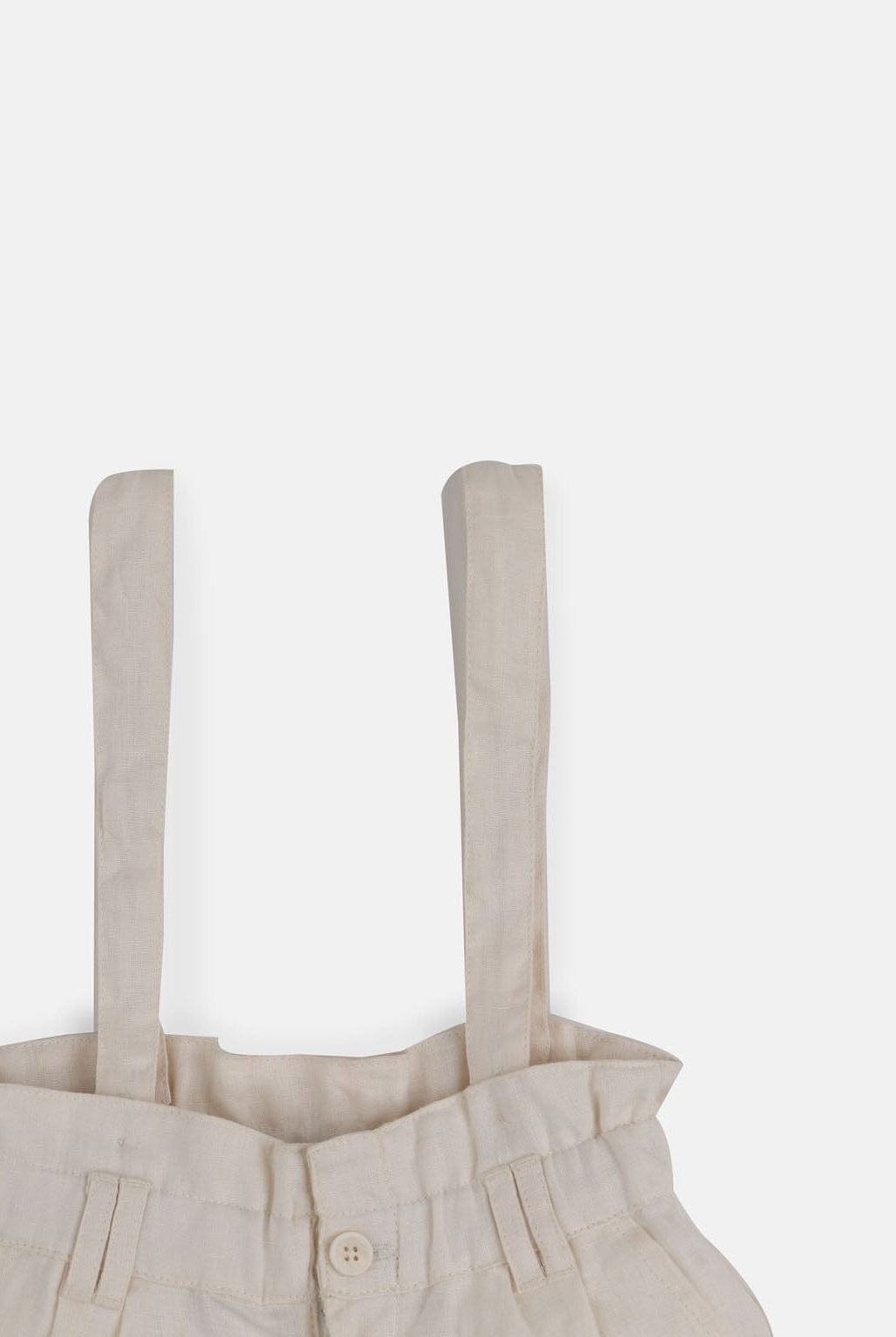 جينجرسنابس شورت سادة بحمالات بناتي أوف وايت