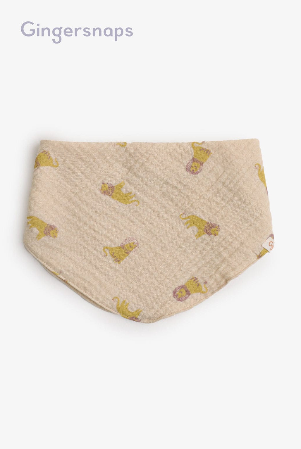 جينجرسنابس مرايل ولادي منسوجة بطبعة أسد متعدد الألوان