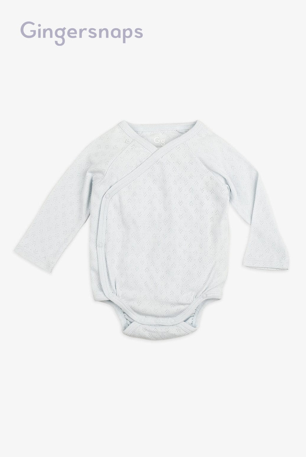 جينجرسنابس طقم سالوبيت كم طويل مواليد 3 قطع أولادي للرضع متعدد الألوان